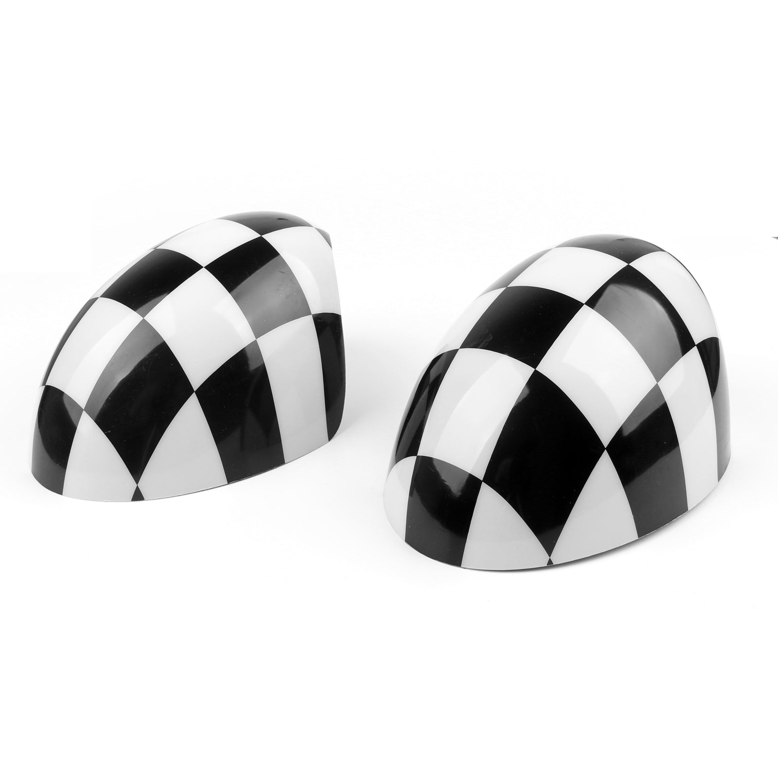 PALASER L&h Wing Mirror Covers Fit Mini Cooper R55 R56 R57 R58 R60 R61 Power Fold Mirror - Image 9