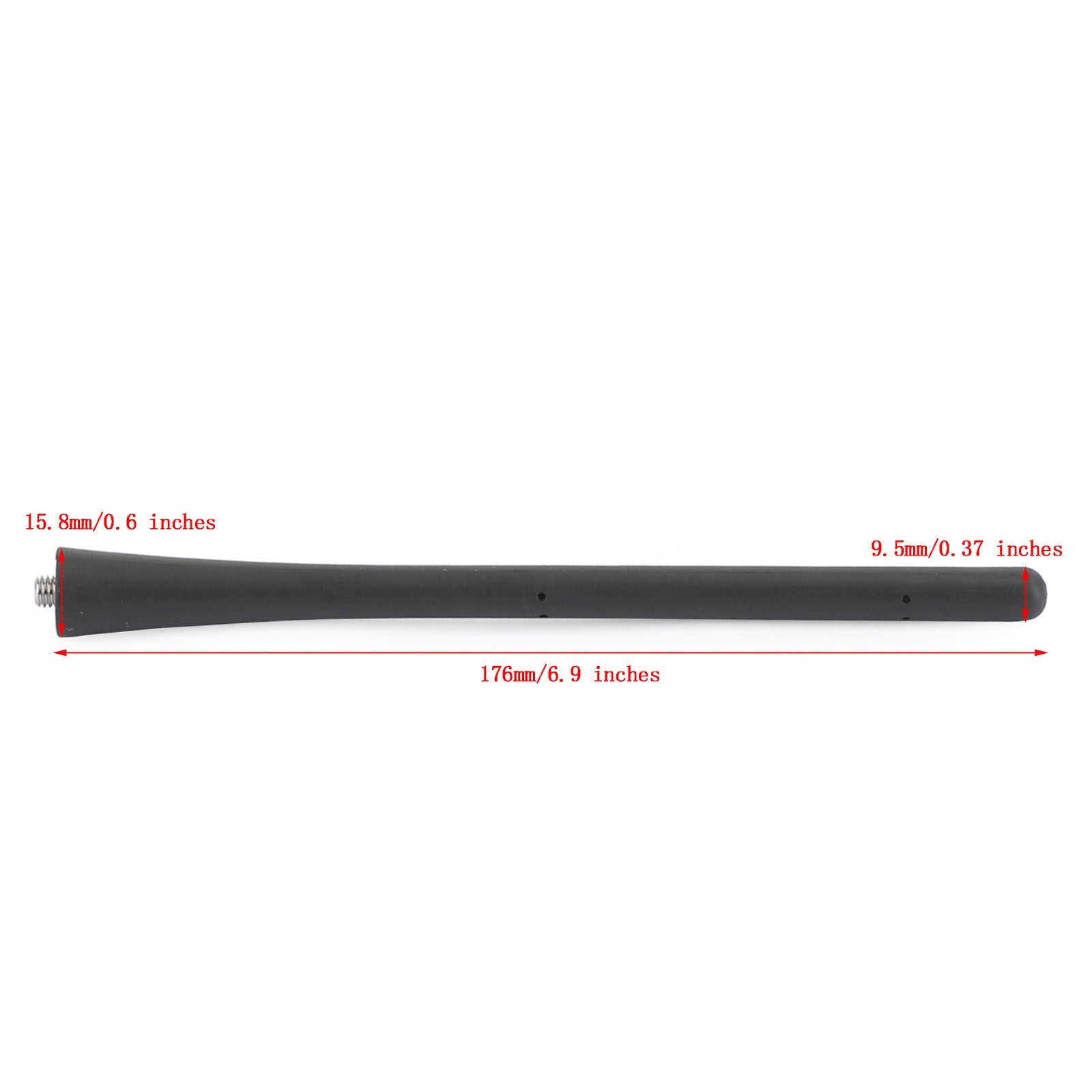 PALASER 7Inch Rubber Signal Antenna For Ford F150 F250 F350 & Ram 1500 2009-2019 - Image 2