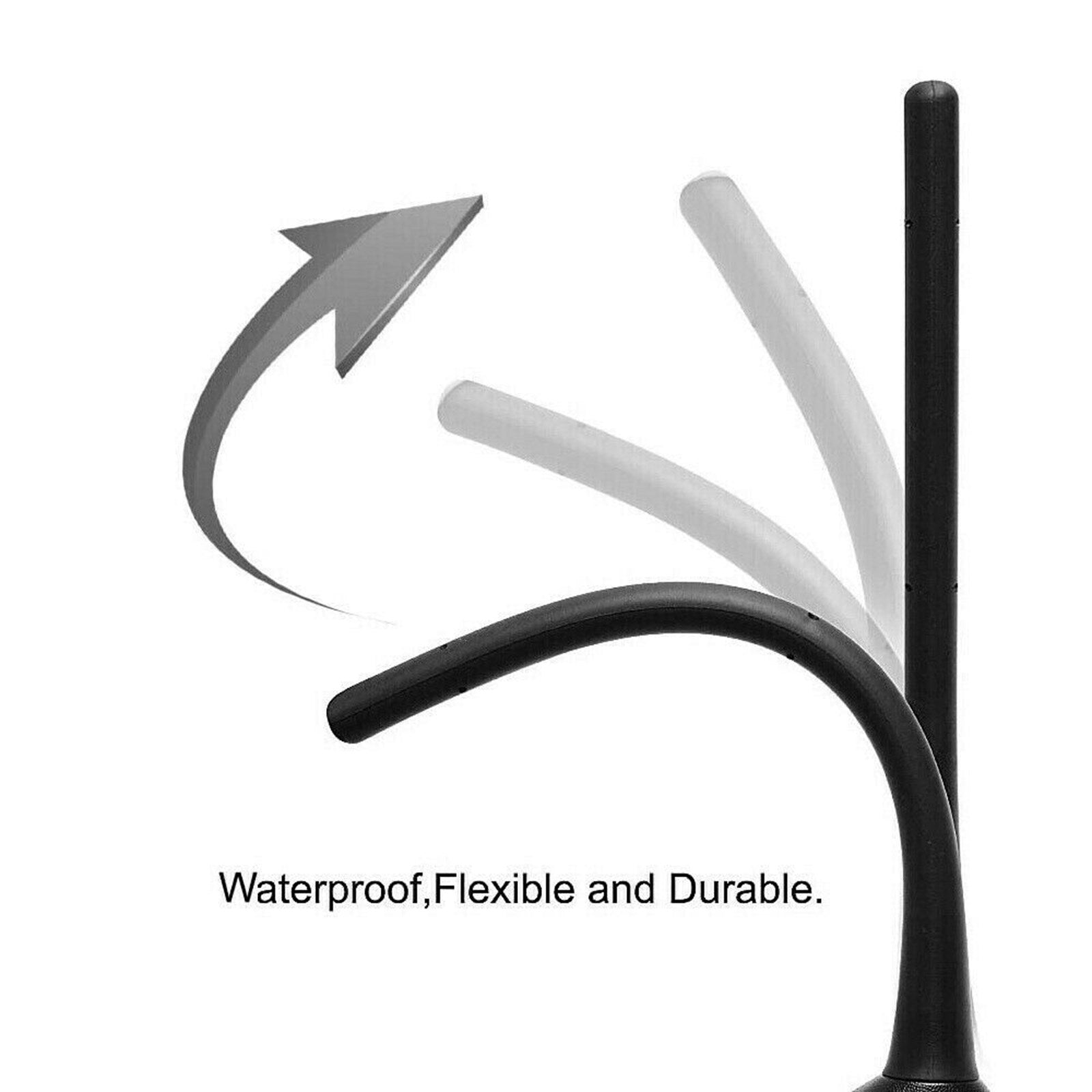 PALASER 7Inch Rubber Signal Antenna For Ford F150 F250 F350 & Ram 1500 2009-2019 - Image 4