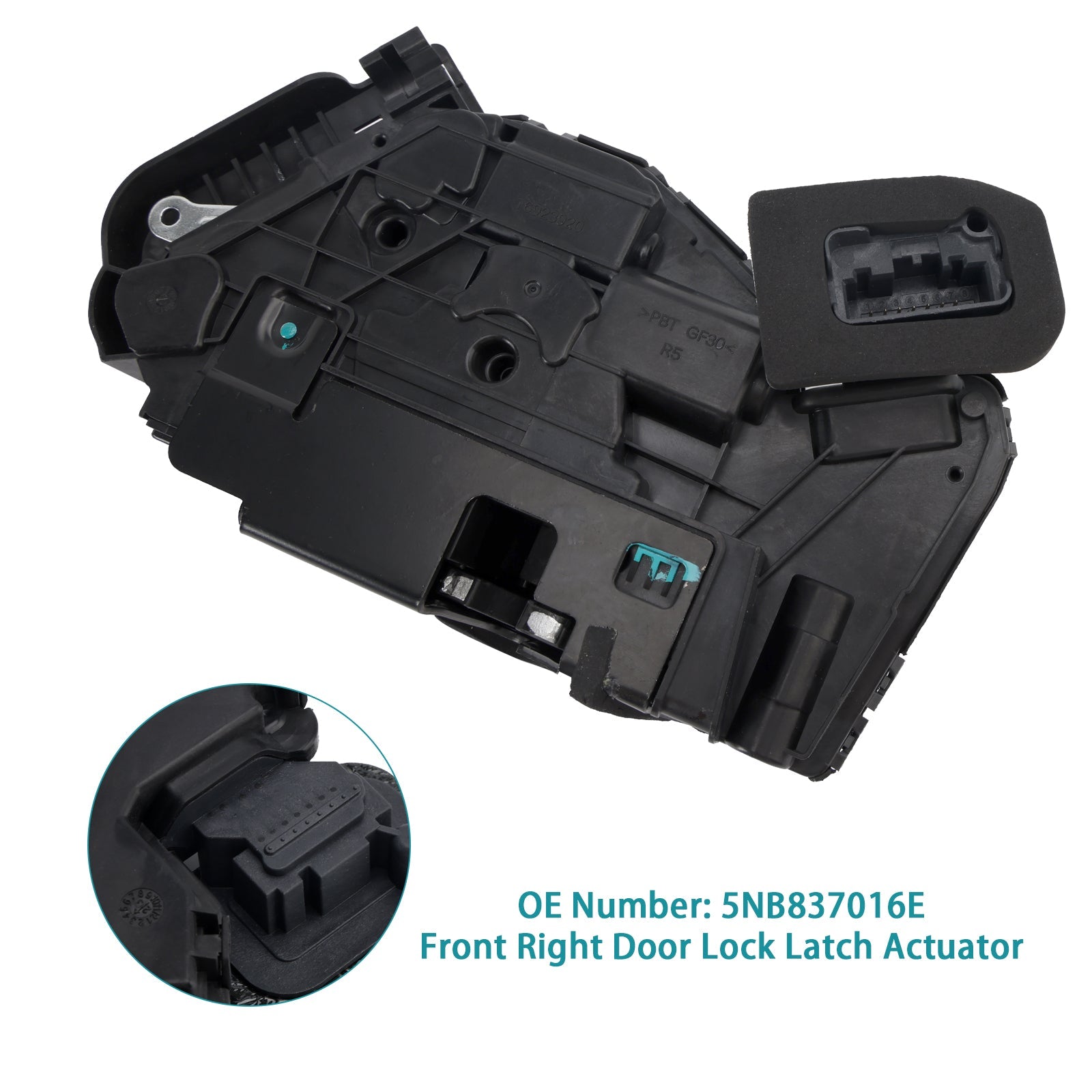 PALASER Front Left Door Lock Latch Actuator 5NB837015E For Vw Golf 7 Audi Skoda - Image 13