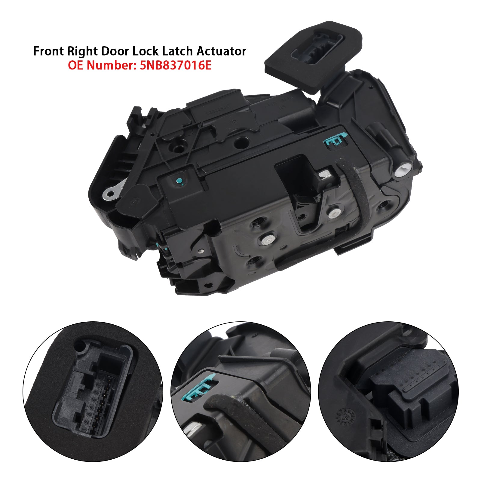 PALASER Front Left Door Lock Latch Actuator 5NB837015E For Vw Golf 7 Audi Skoda - Image 19