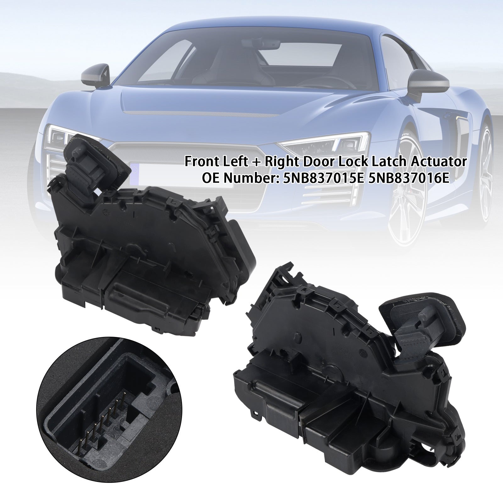 PALASER Front Left Door Lock Latch Actuator 5NB837015E For Vw Golf 7 Audi Skoda - Image 20