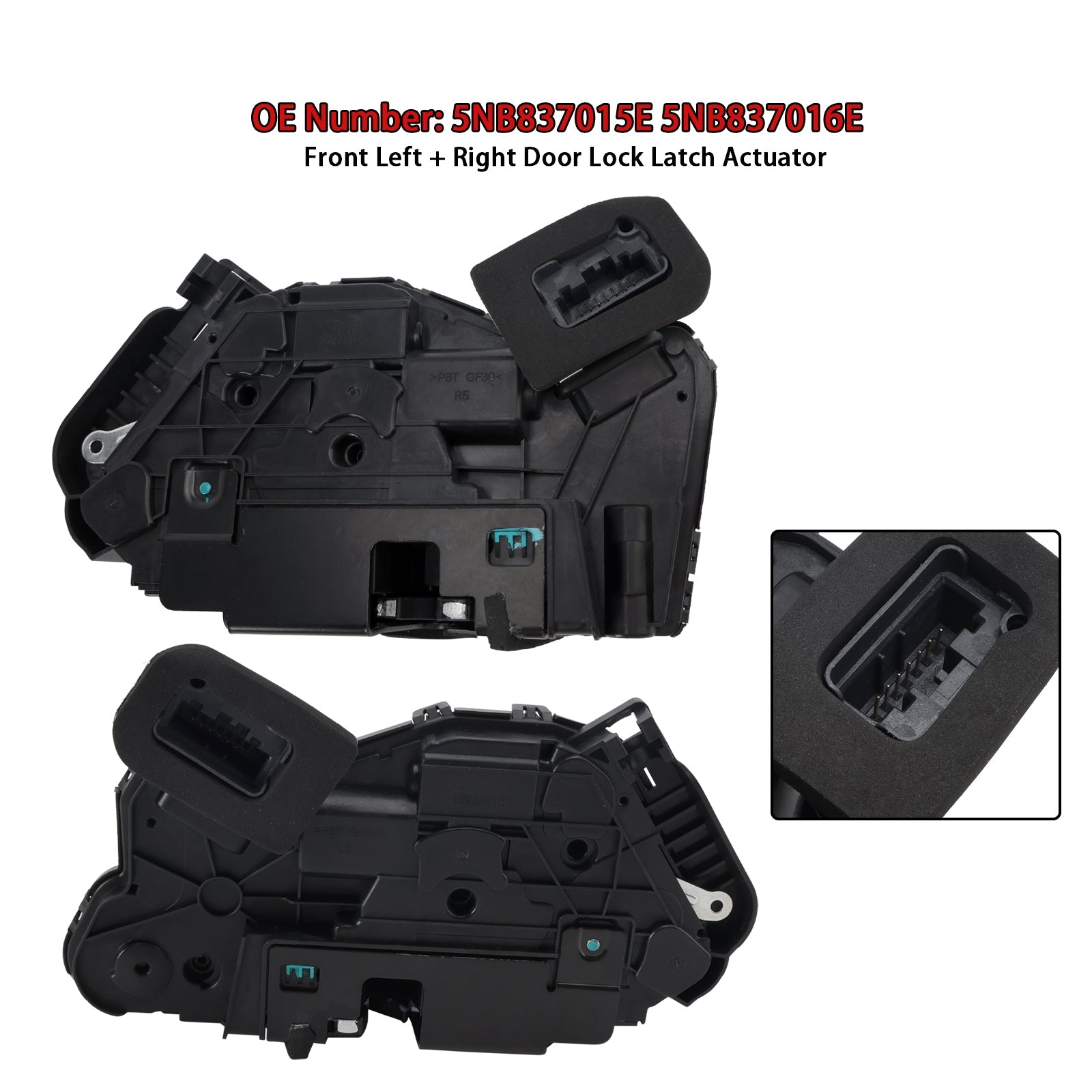 PALASER Front Left Door Lock Latch Actuator 5NB837015E For Vw Golf 7 Audi Skoda - Image 21