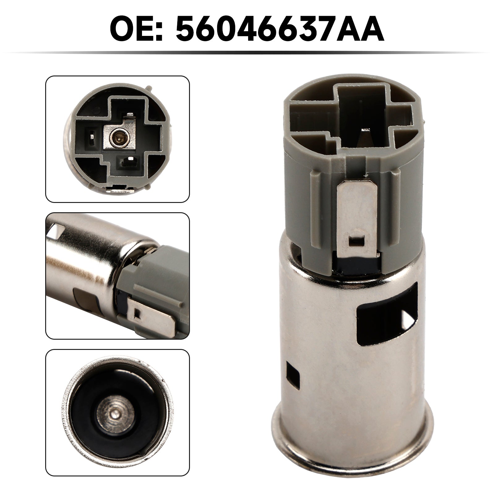 PALASER 2011-2024 Chrysler Dodge Jeep Ram Power Outlet Cigarette Lighter Socket 56046637AA 68476797AA - Image 5