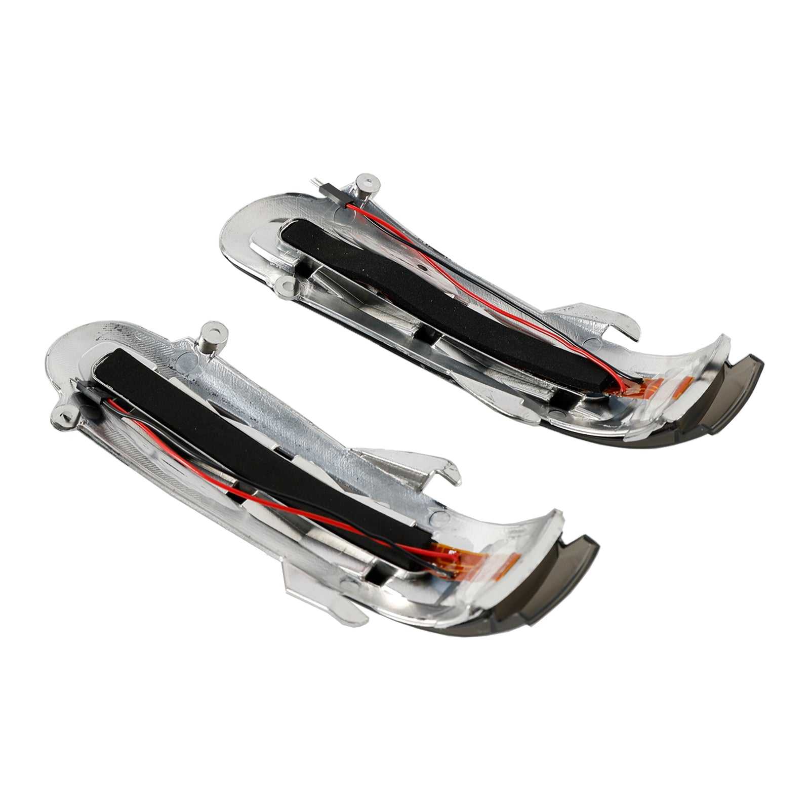PALASER 1999-2003 Benz S W220 Cl W215 Gray Pair Side Mirror LED Turn Signal Light - Image 7