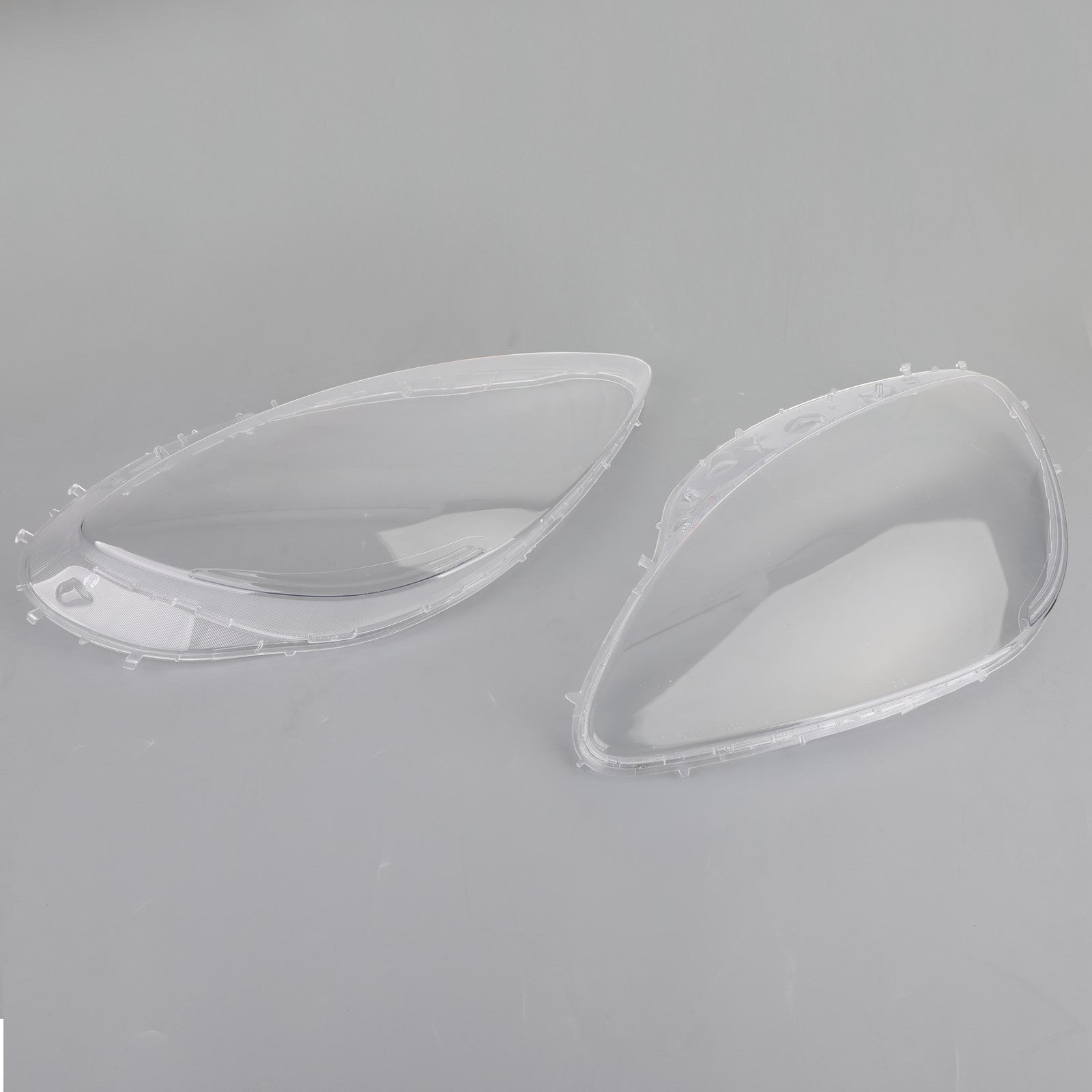 PALASER Headlight Lens Replacement Clear/ Grey L+r For 2005-2013 C6 Corvette - Image 7