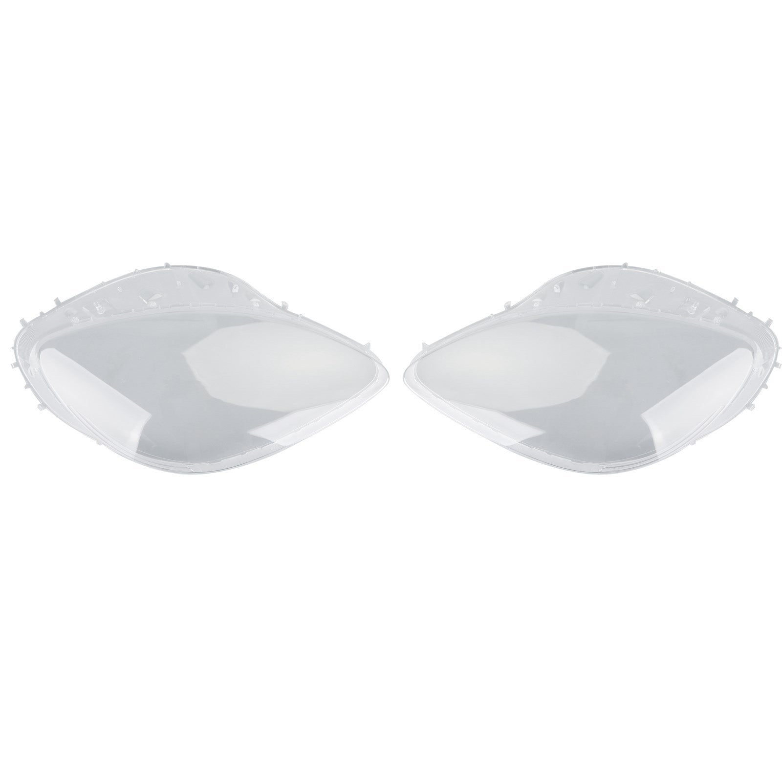 PALASER Headlight Lens Replacement Clear/ Grey L+r For 2005-2013 C6 Corvette - Image 10