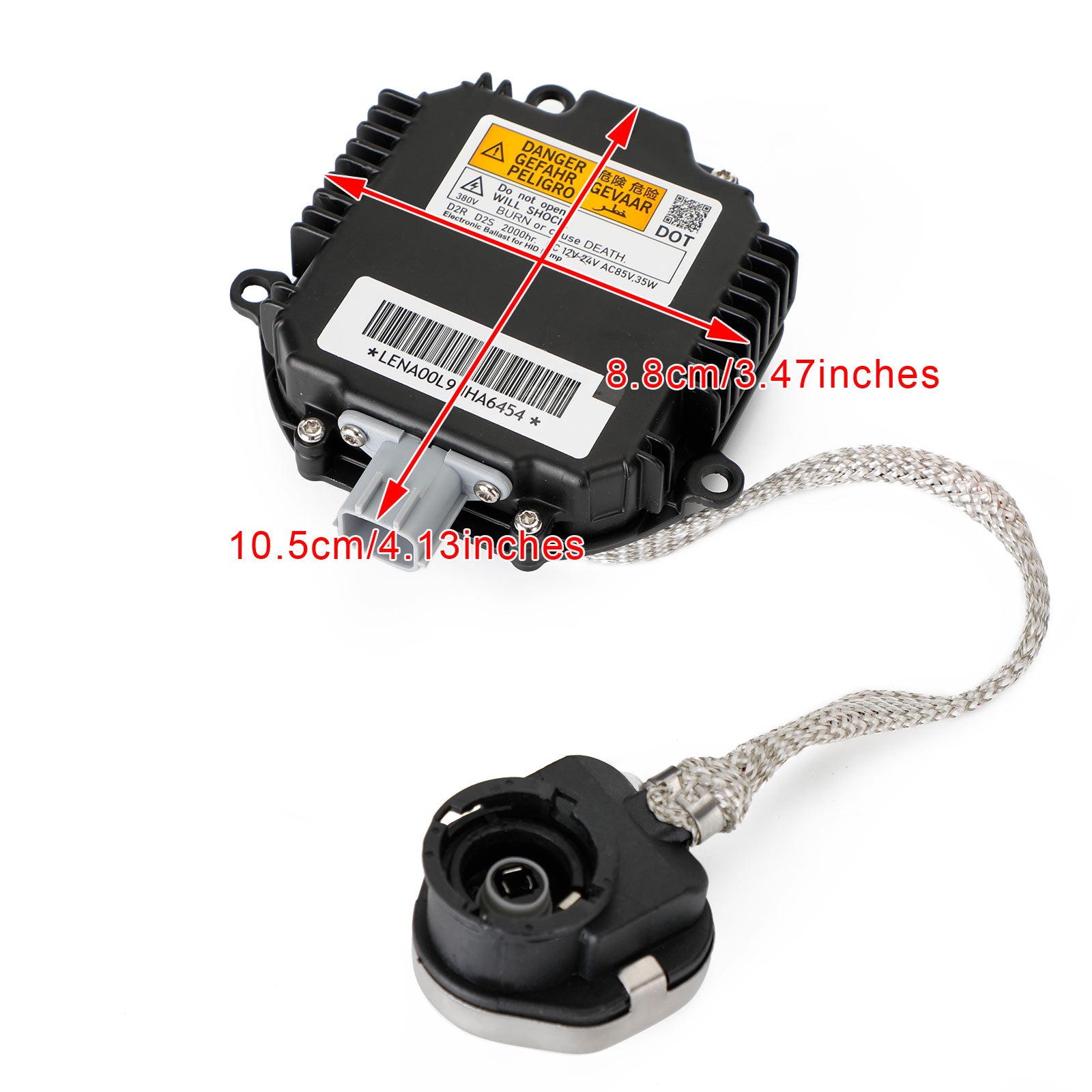 PALASER Mazda 3 6 Xenon Ballast Igniter&hid D2S Bulb Kit Computer Control BBM5510H3 - Image 2