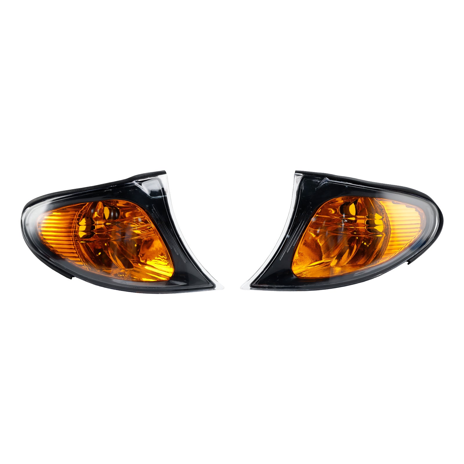 PALASER Left+right Front Indicator Turn Signal Yellow Corner Lights Fit For BMW 3 Series E46 02-05 - Image 7