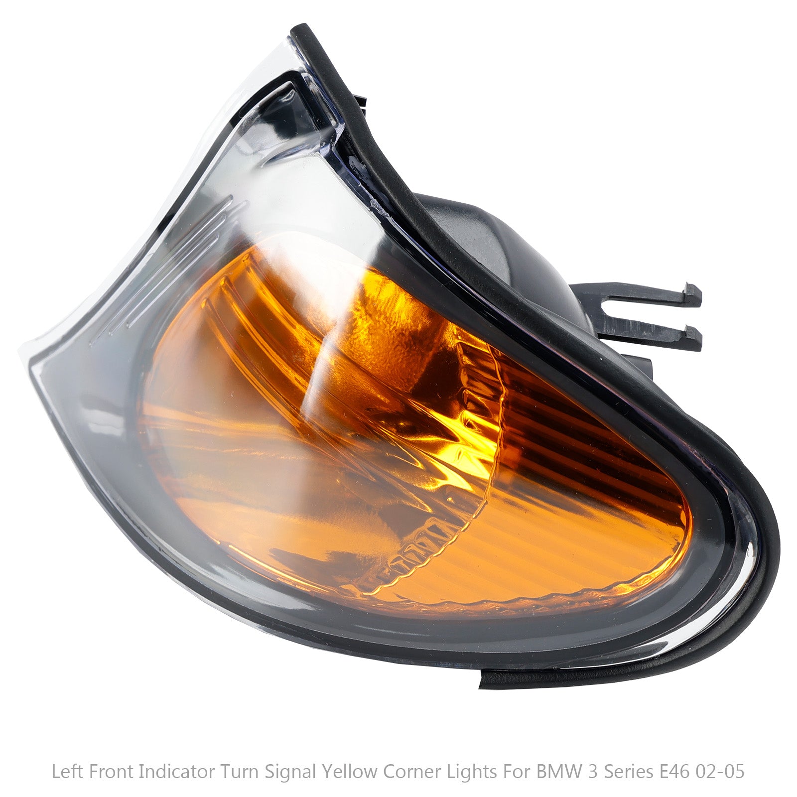 PALASER Left+right Front Indicator Turn Signal Yellow Corner Lights Fit For BMW 3 Series E46 02-05 - Image 3