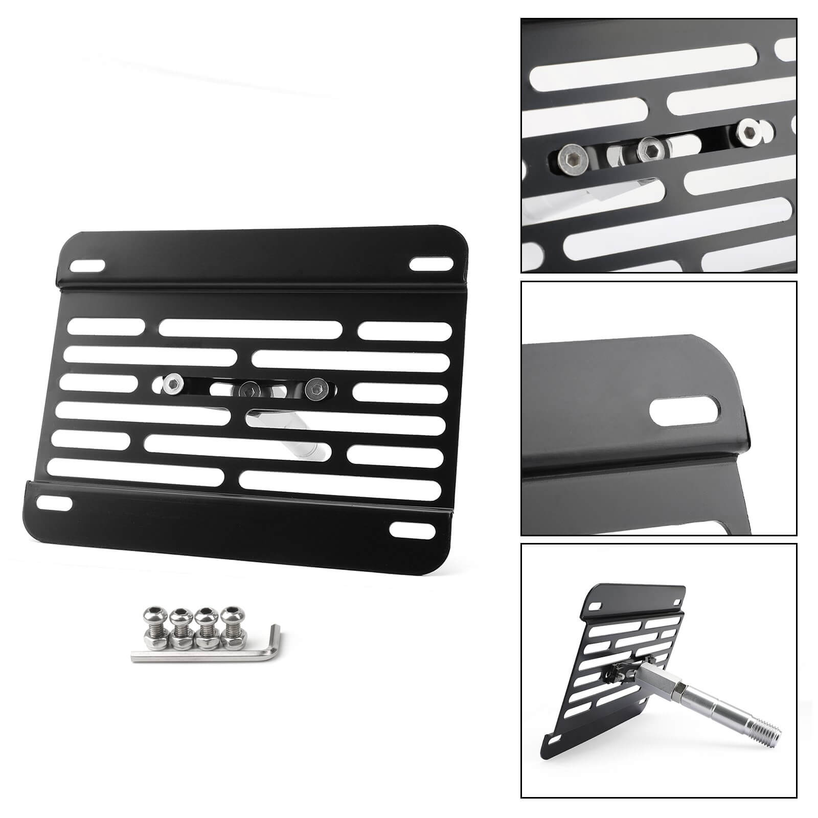 PALASER License Plate Mount Bracket Holder Bumper Tow Hook For Mazda 3 Mazda 6 CX5 MX5 - Image 5