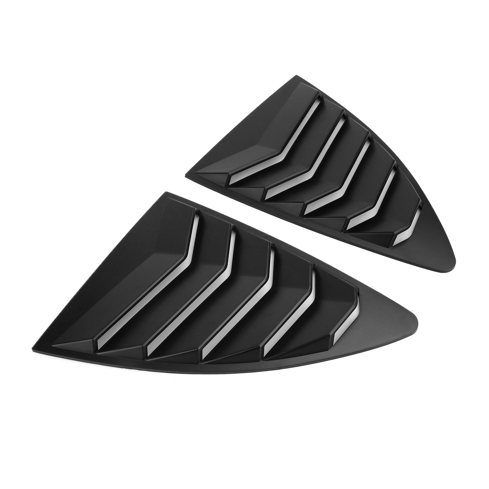 PALASER Side Window Louver Matteblack For 13-18 Scion Frs Brz Toyota 86 GT86 AE86 - Image 4