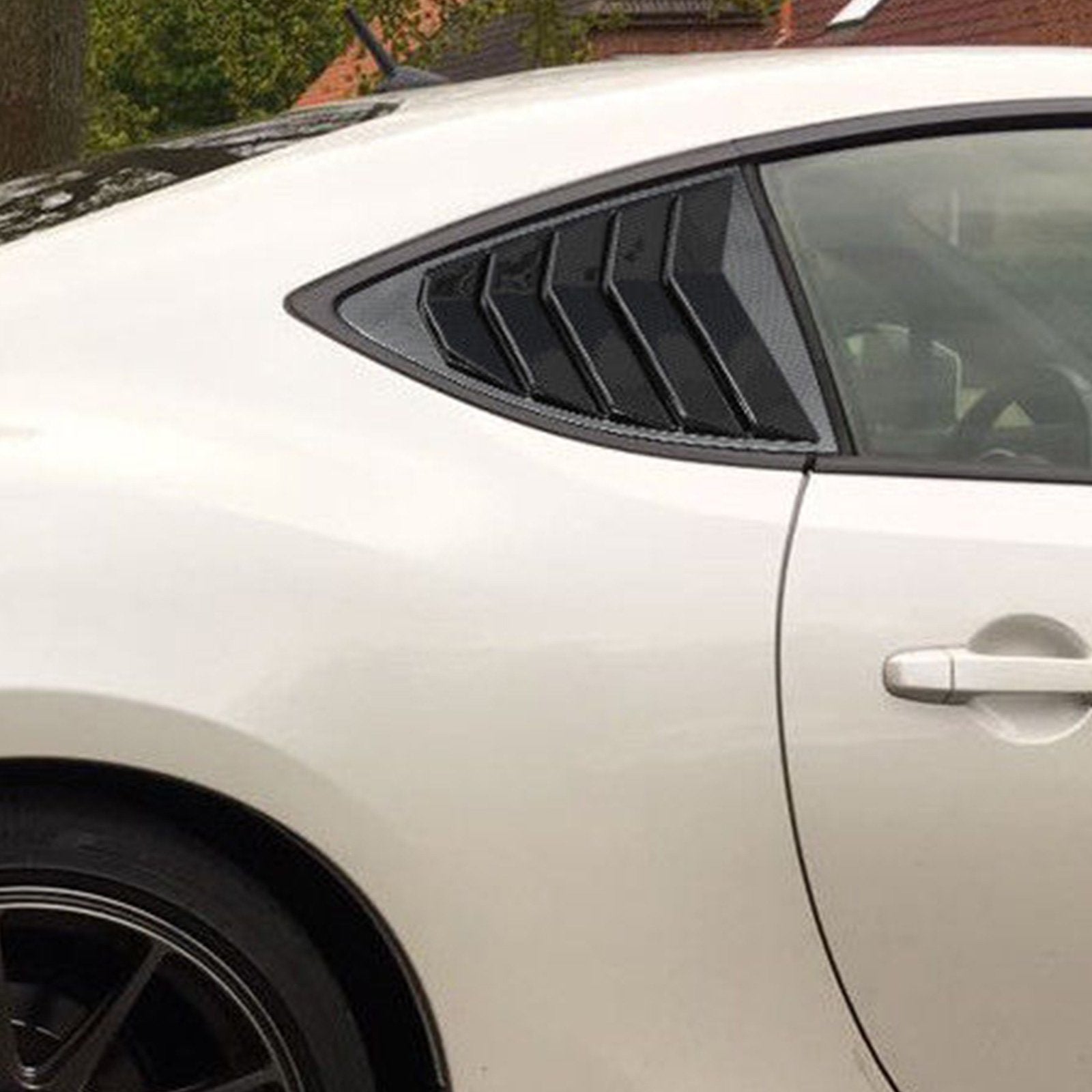 PALASER Side Window Louver Carbon For 2013-2018 Scion Frs Brz Toyota 86 GT86 AE86 - Image 5