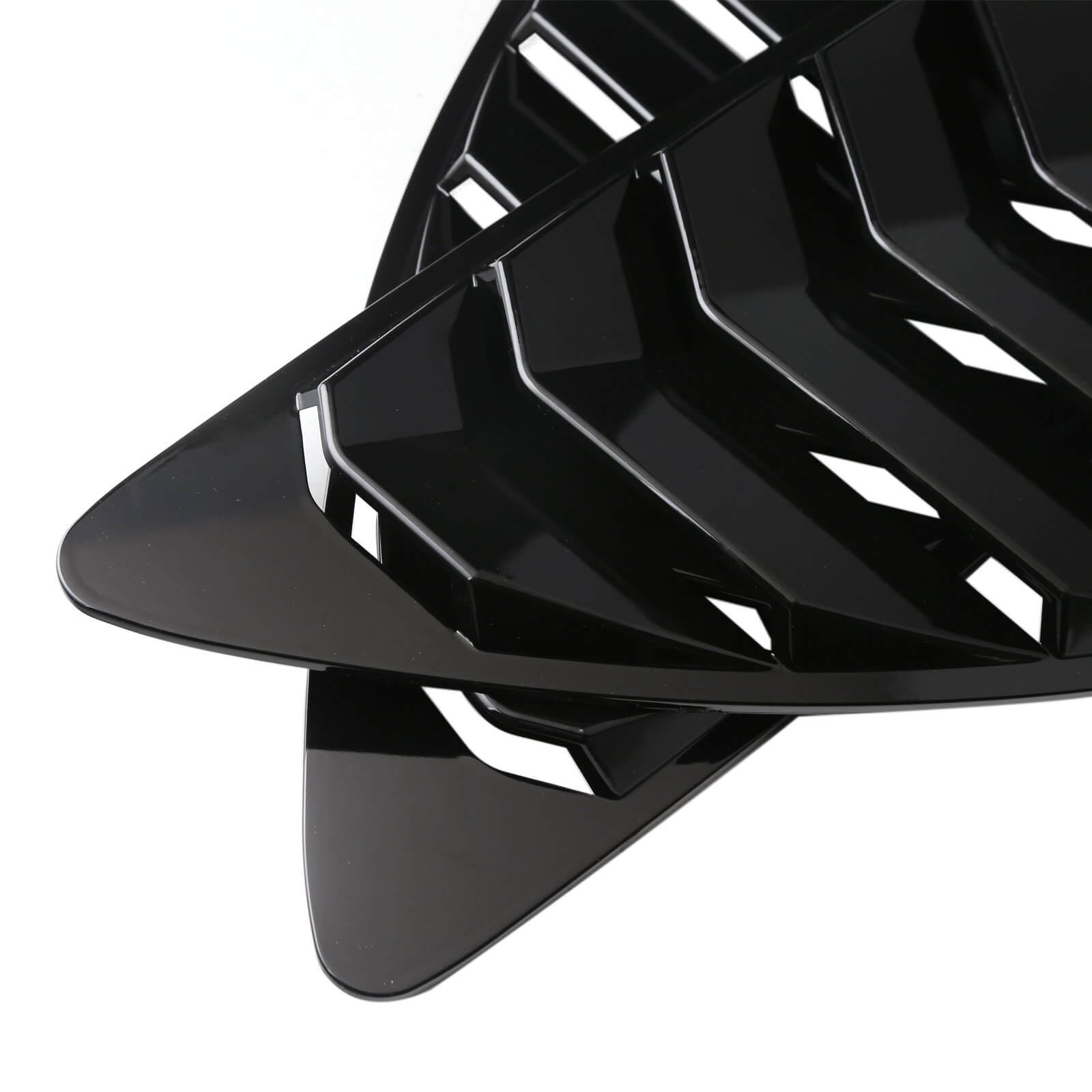 PALASER Side Window Louver Glossblack For 2013-2018 Scion Frs Brz Toyota 86 G - Image 4
