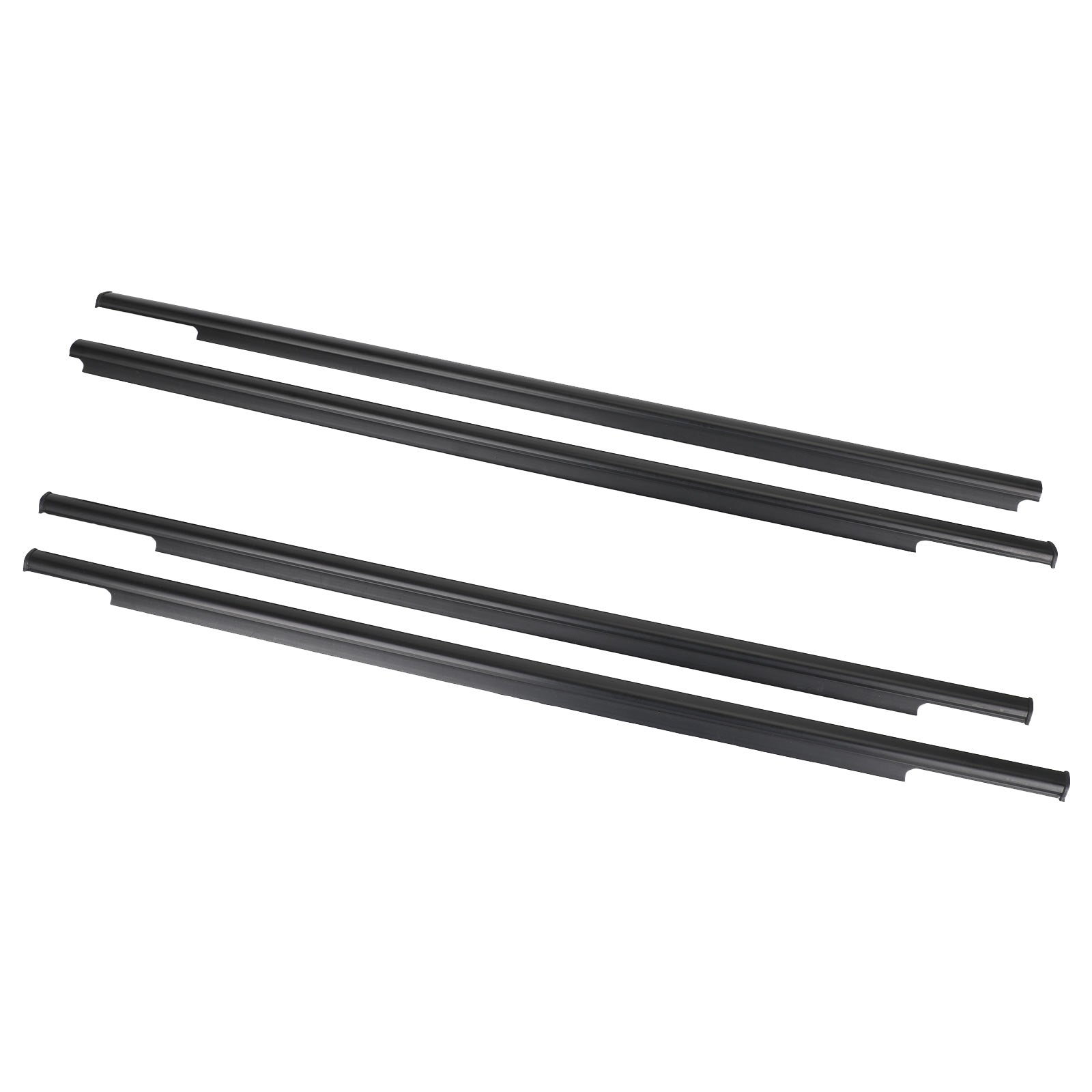 PALASER 2006-2012 Mitsubishi Outlander 4x Car Outside Window Weatherstrip Seal Belt Moulding 5727A007 5727A008 - Image 6