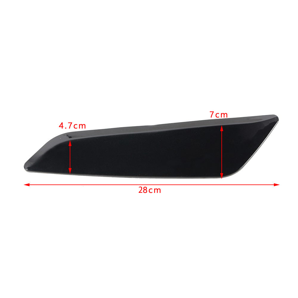PALASER Mw 5 Series G30 2017+ Glossy Black Fender Side Air Vent Outlet Cover Trim - Image 7