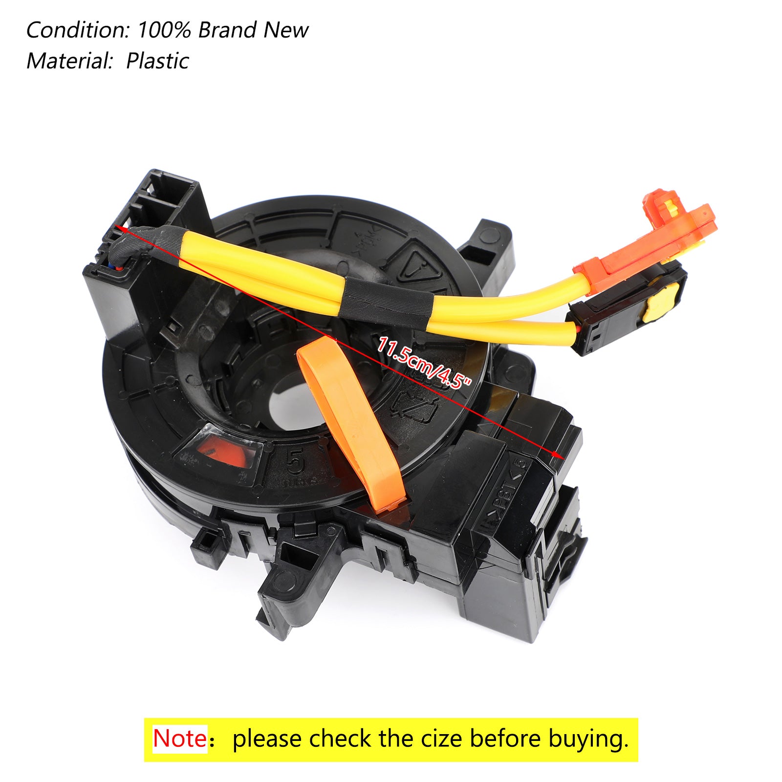 PALASER Spiral Cable Clock Spring 84306-06140 For Toyota Camry Land Cruiser Scion Lexus - Image 2