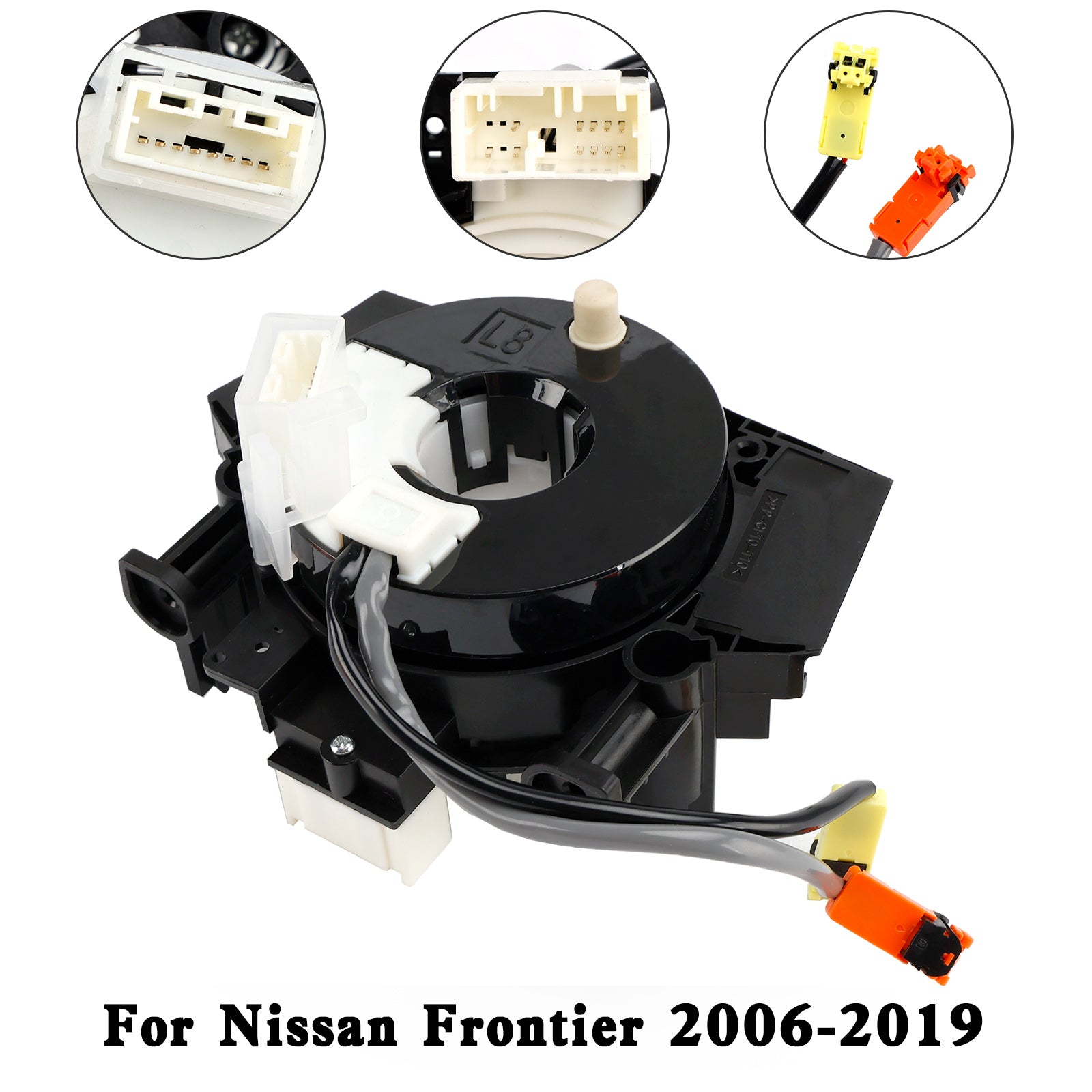 PALASER 25560-ZL44A 2006-2019 Nissan Frontier Clock Spring+2 Wires Small Open Center 25560-9BH3A 25560-9BH3A 25560-9BH0B - Image 12