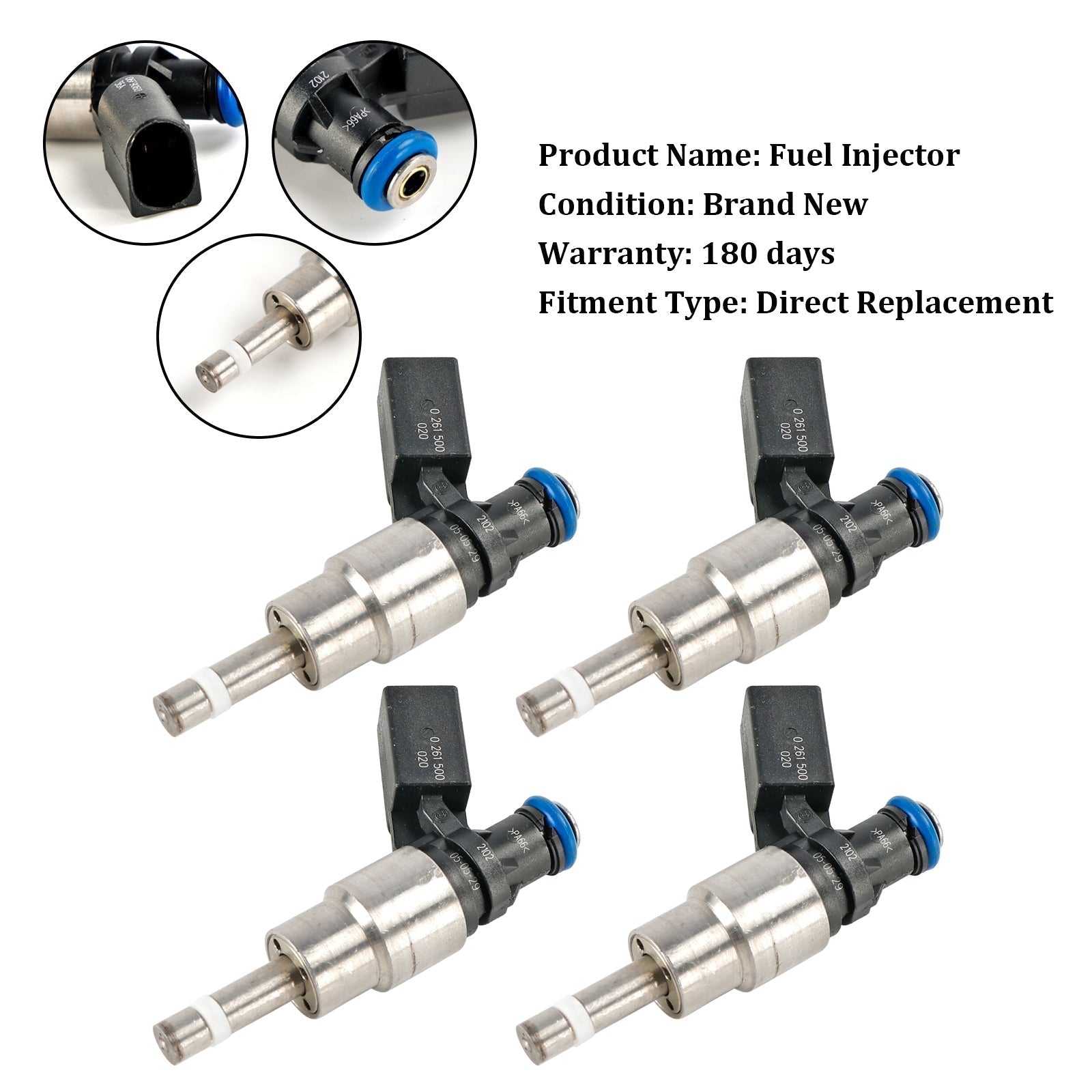 PALASER 2006-2008 Volkswagen Passat 2.0L I4 Fuel Injector 06F906036A 0261500024 - Image 22