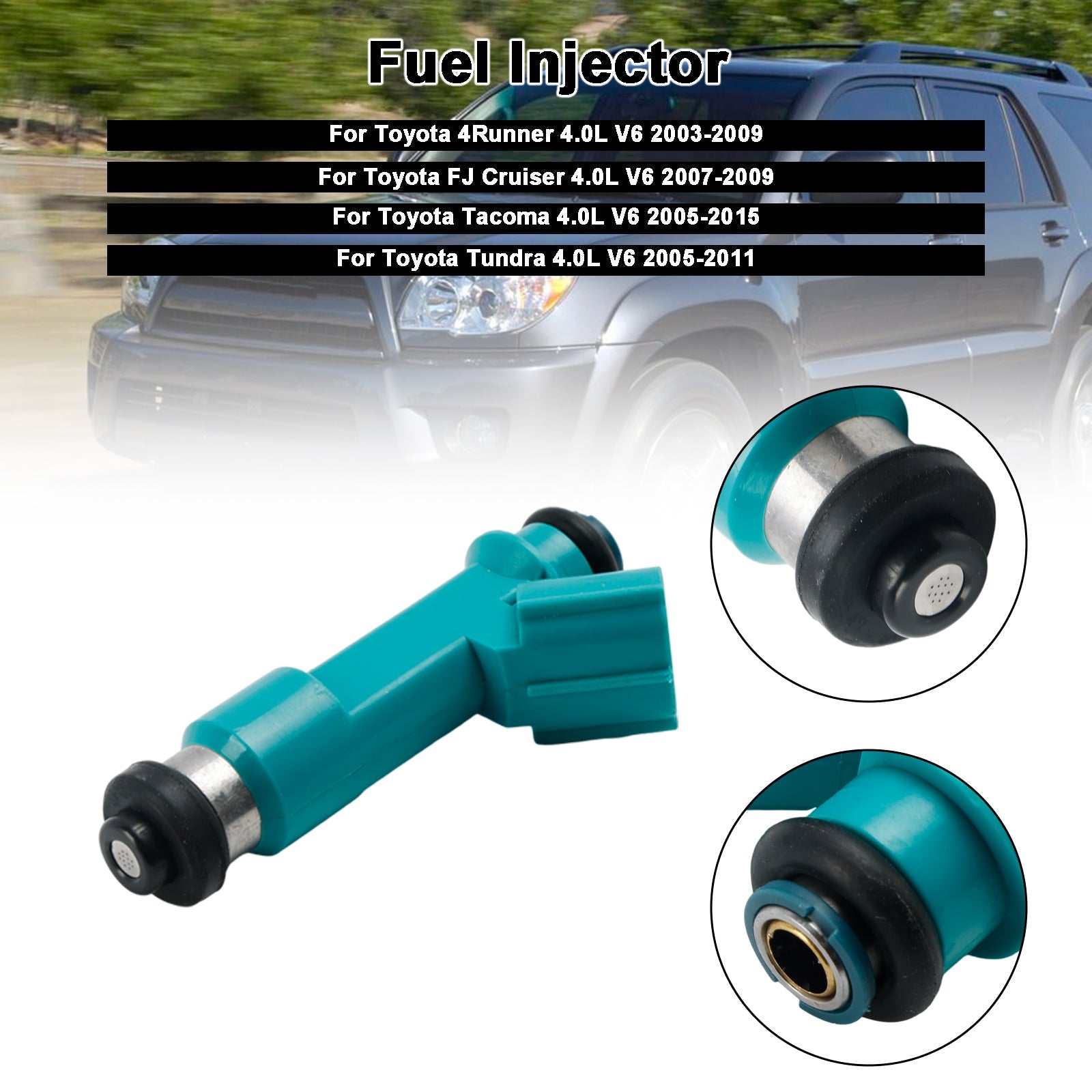 PALASER 2003-2009 Toyota 4Runner 4.0L V6 Fuel Injectors 23250-31060 23250-31010 - Image 7