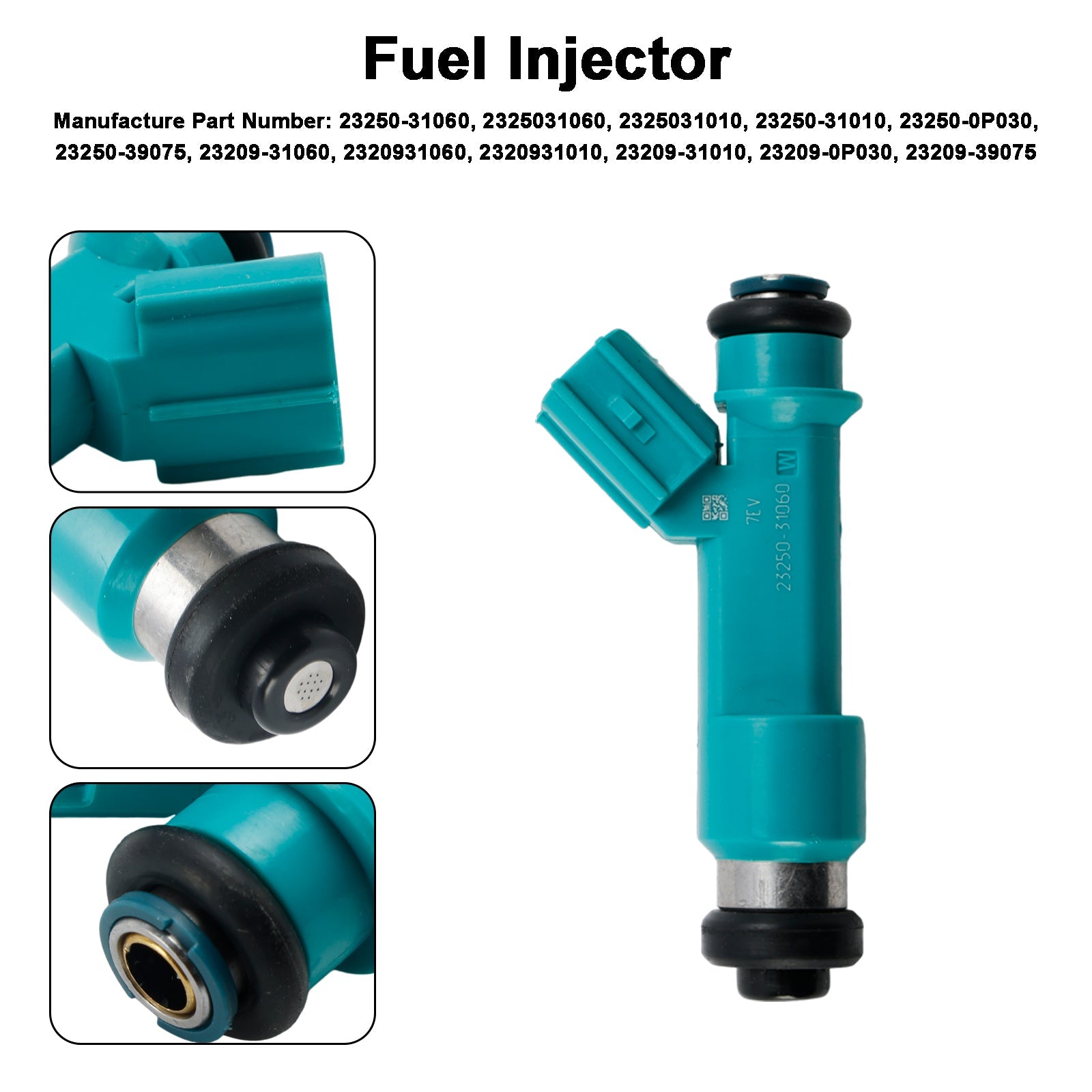 PALASER 2003-2009 Toyota 4Runner 4.0L V6 Fuel Injectors 23250-31060 23250-31010 - Image 4
