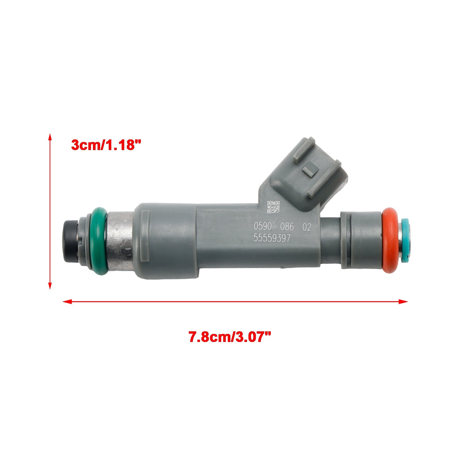 PALASER 2007-2011 Saab 9-3 1.8L 2.0L Volvo S80 & XC90 Fuel Injector 55559397 8653608 - Image 2