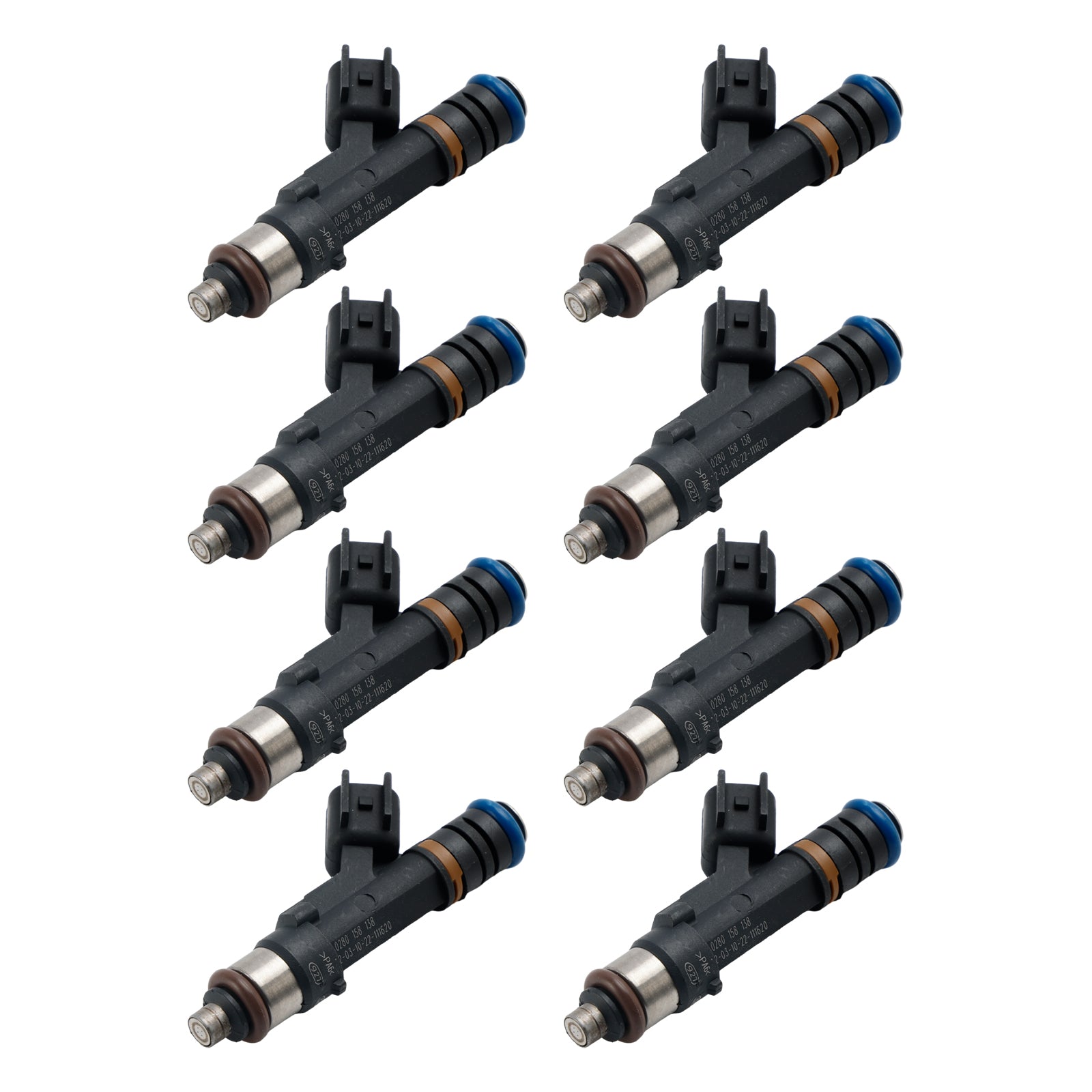 PALASER 2004-2009 Ford E-150 E-250 E-350 5.4L Fuel Injectors 0280158138 - Image 3