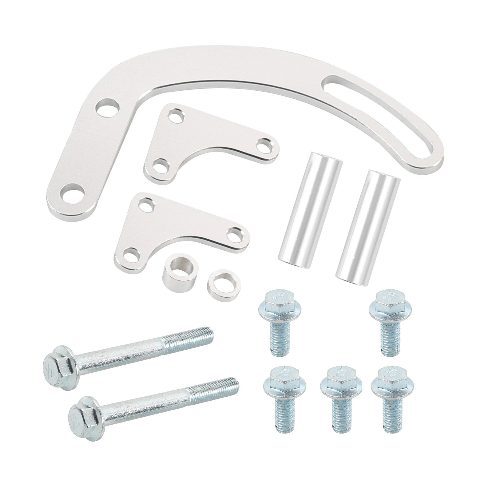 PALASER Billet Power Steering Pump Bracket Kit Fit Chevy Sbc 305 327 350 Small Block - Image 2