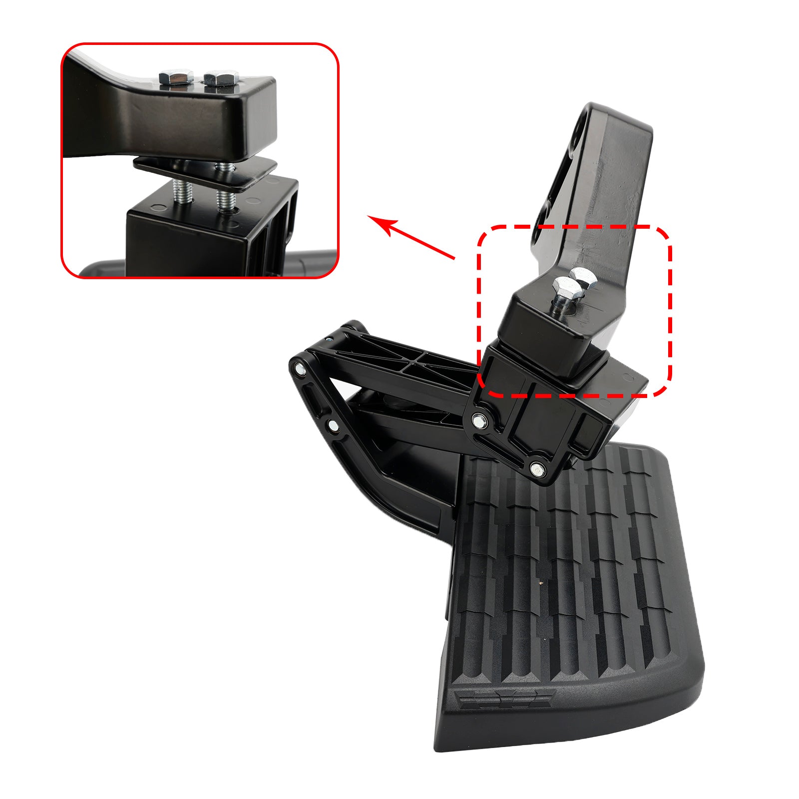 PALASER 13-18 Dodge Ram 2500/350 75306-01A Bedstep Retractable Bumper Step - Image 11