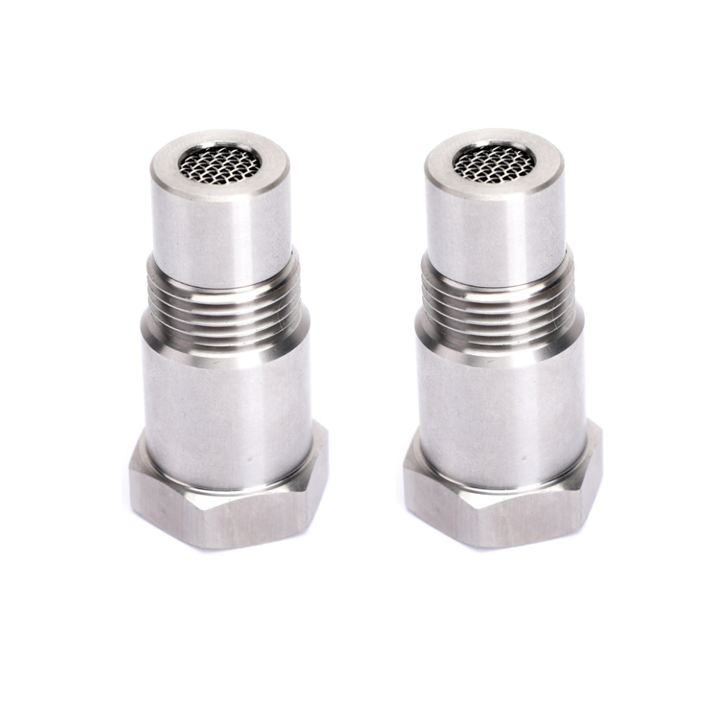 PALASER 2PCS O2 Sensor Spacer Adapter M18*1.5 Oxygen Cel Check Engine Light Spacer