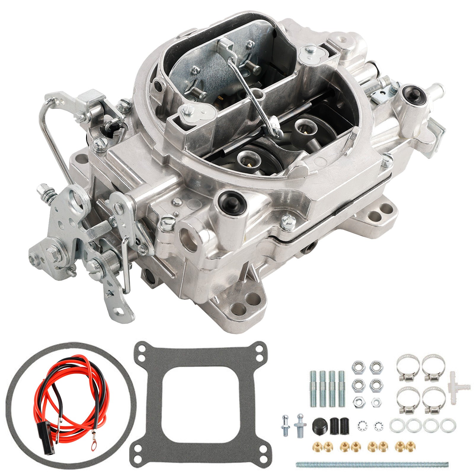 PALASER Edelbrock 1405 4 Barrel Carburetor Performer Manual Choke 600 Cfm W/ Gasket