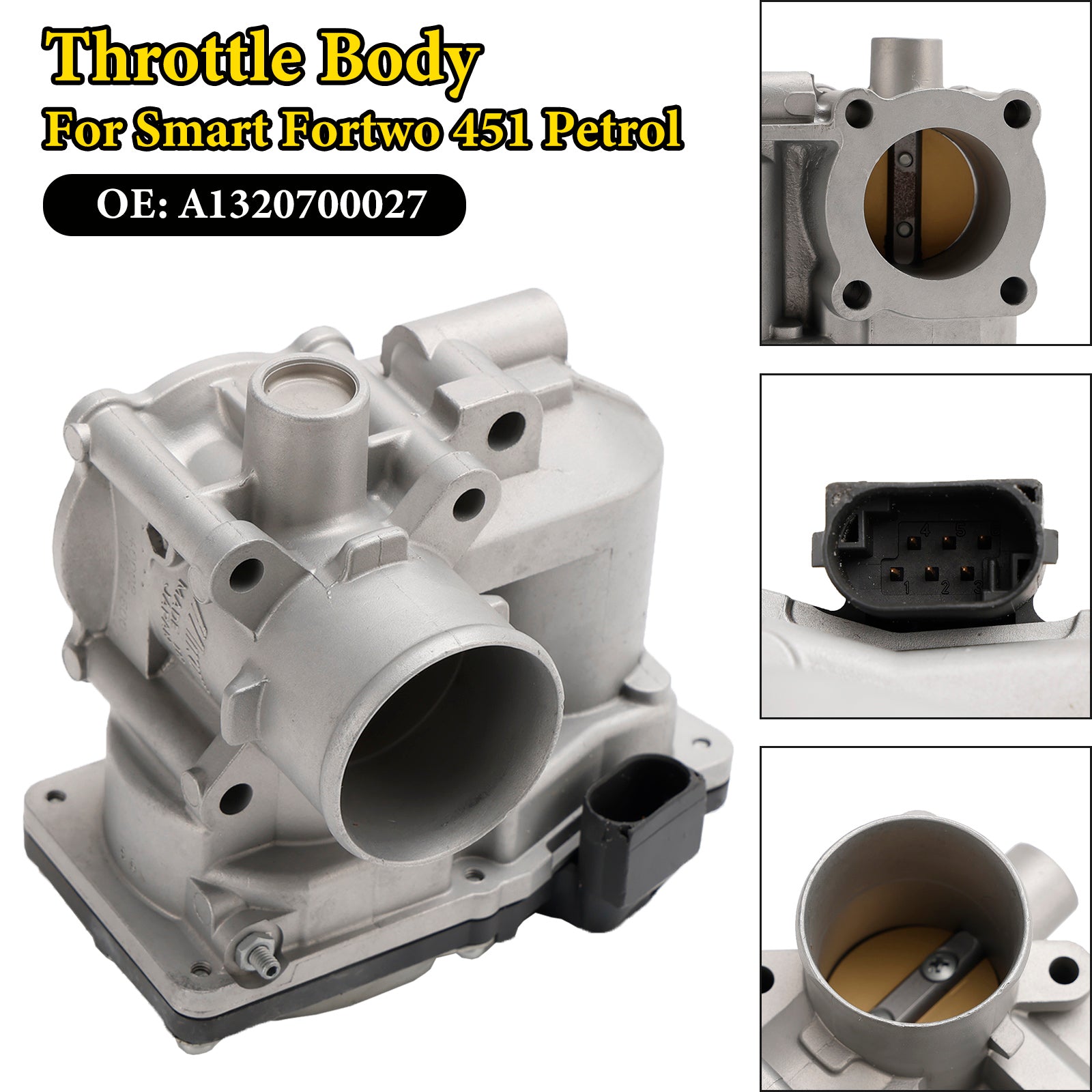 PALASER 2008-2015 Smart Fortwo 1.0L Throttle Body A1320700027 - Image 4