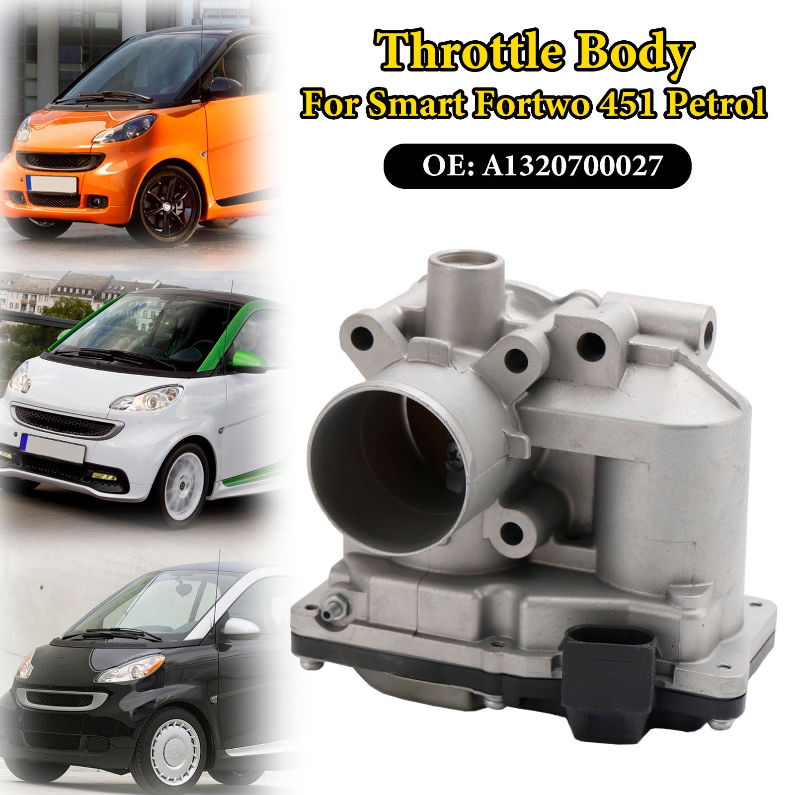 PALASER 2008-2015 Smart Fortwo 1.0L Throttle Body A1320700027 - Image 6