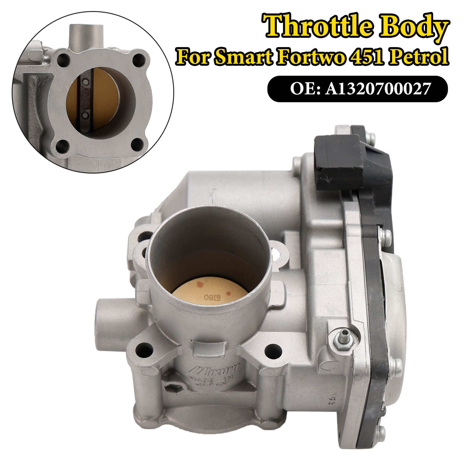 PALASER 2008-2015 Smart Fortwo 1.0L Throttle Body A1320700027 - Image 7