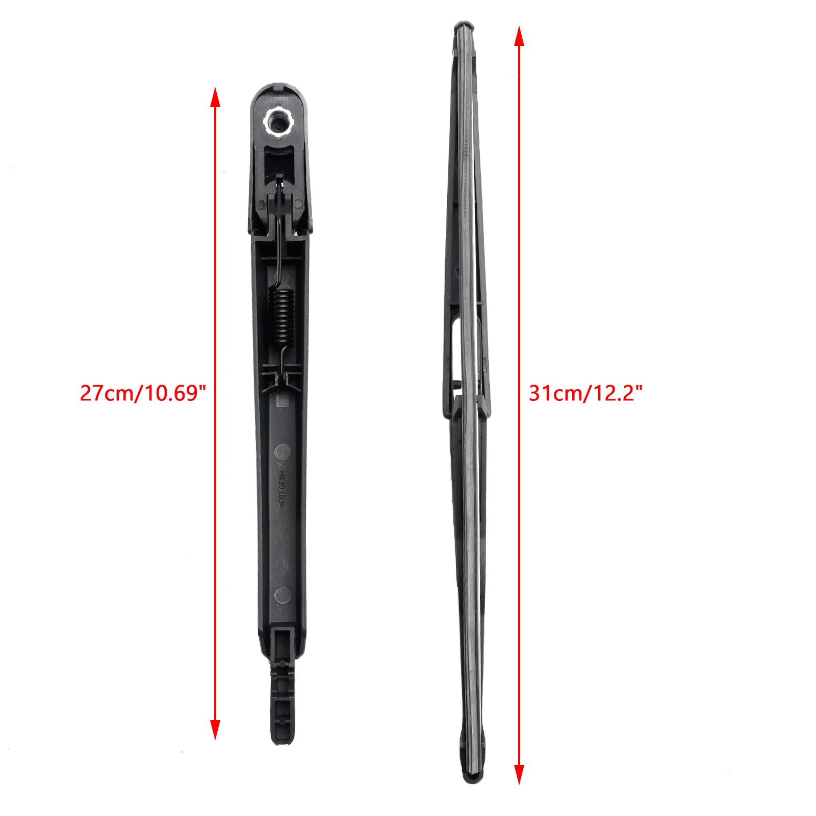 PALASER Renault Clio Ii 1998-2012 Rear Window Windshield Wiper Arm Blade Set - Image 2