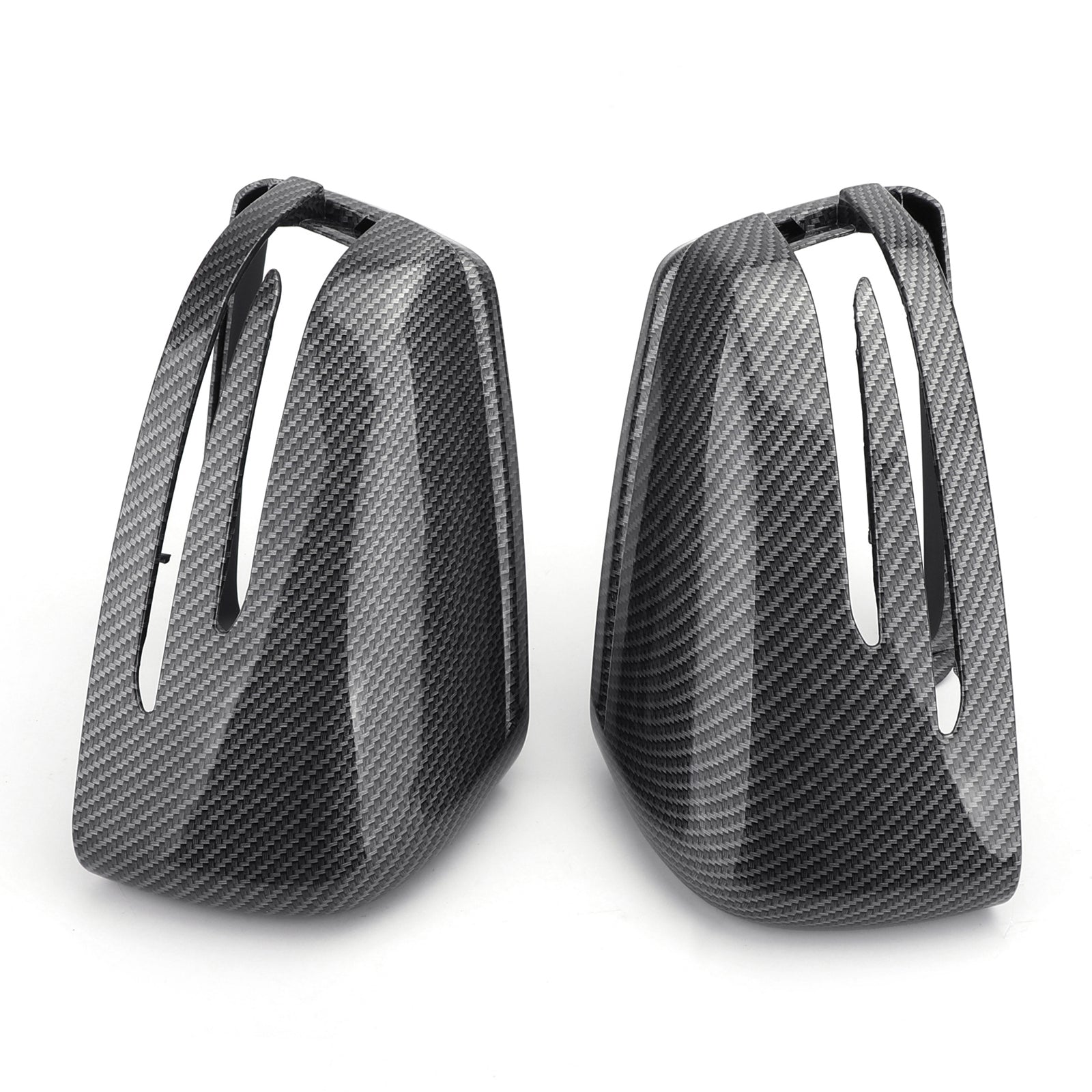 PALASER Carbon Fiber Rear View Side Mirror Cover Trim For Benz 2011-2018 Benz W212 W204