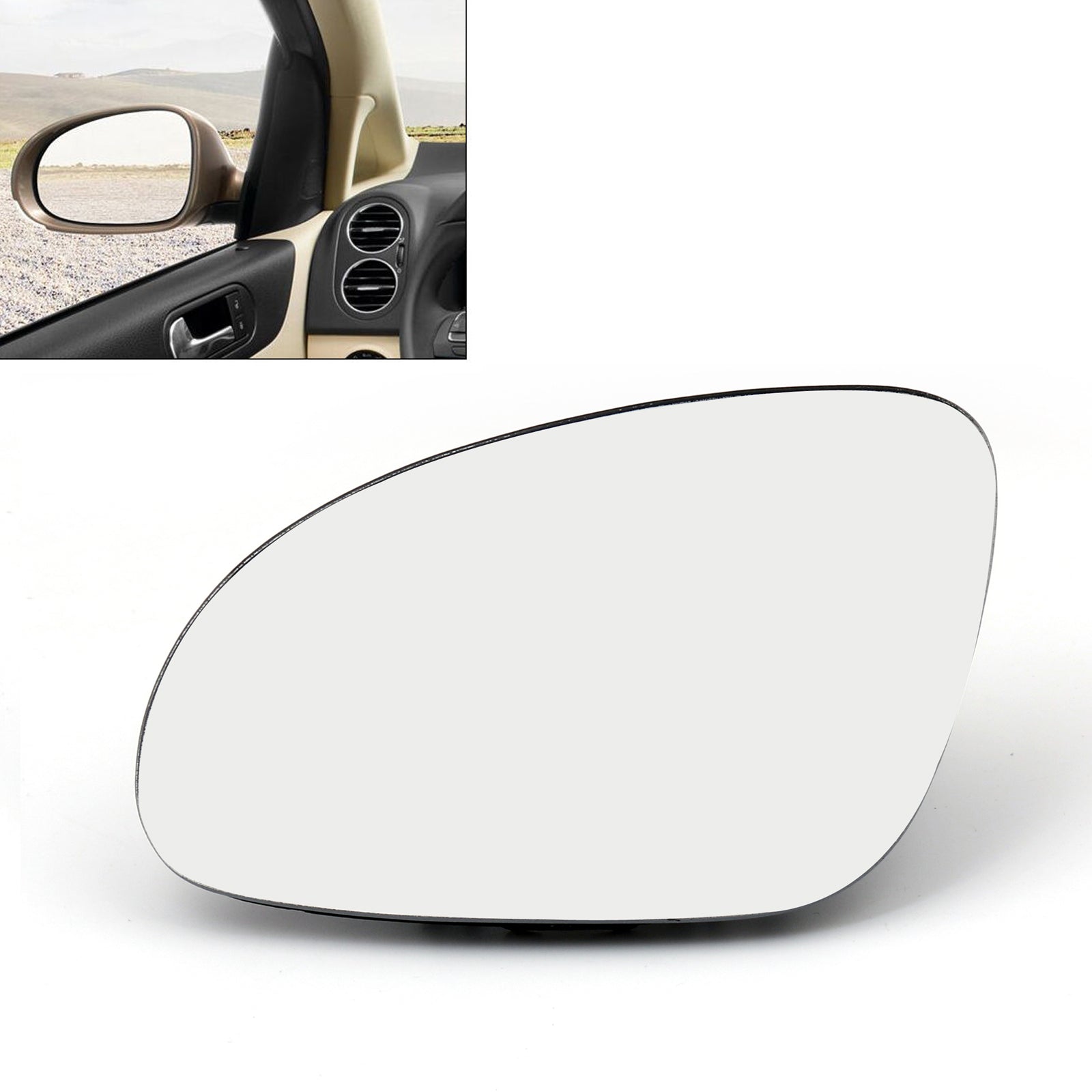 PALASER Vw Golf Gti Jetta MK5 Passat B6 Door Mirror Left Right Glass Heated W/holder - Image 10