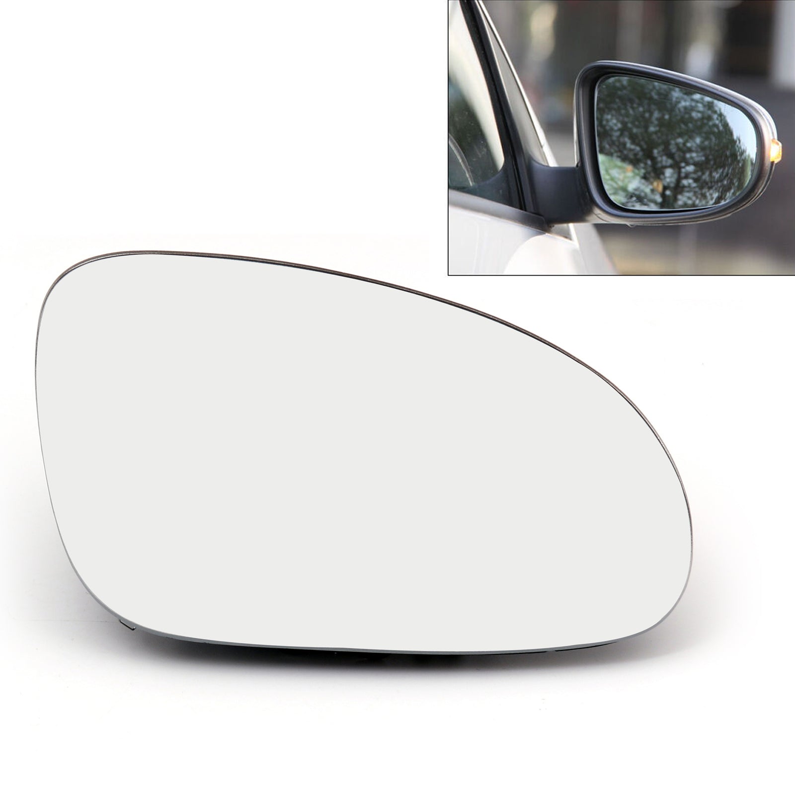 PALASER Vw Golf Gti Jetta MK5 Passat B6 Door Mirror Left Right Glass Heated W/holder - Image 9