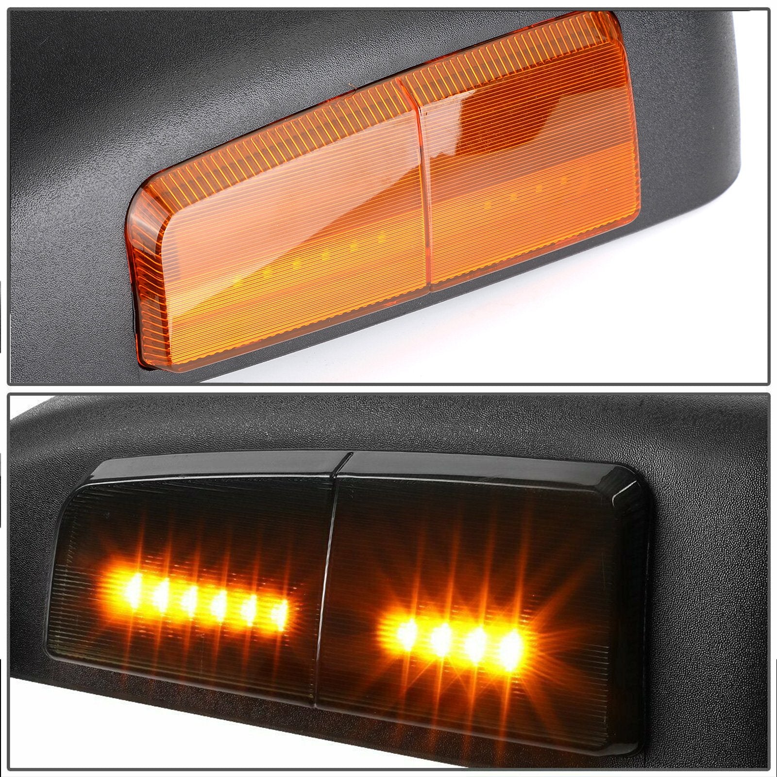 PALASER Pair Extendable Caravan Towing Mirrors For Toyota Hilux Revo 2015 On Indicator - Image 5