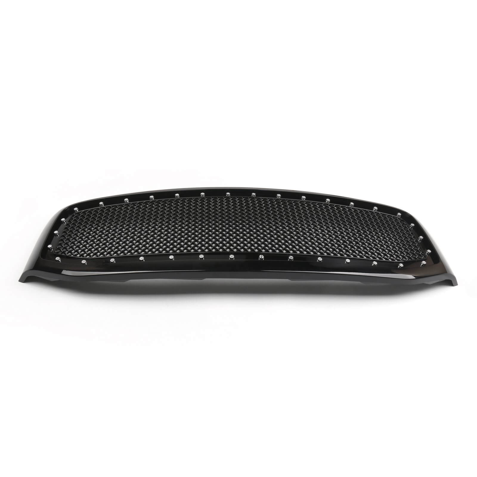 PALASER 2006-2008 Dodge Ram 1500 2500 3500 Front Hood Grill Mesh Style Rivet Grille Replacement Black/chrome - Image 10
