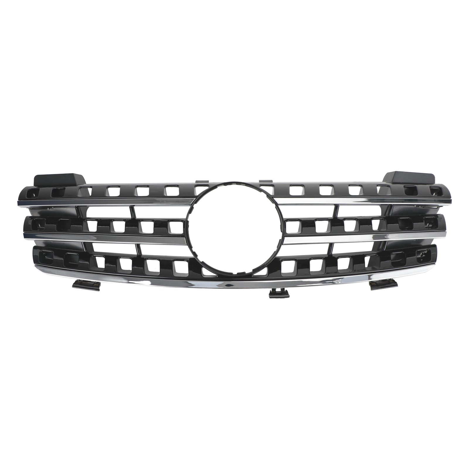 PALASER 2005-2008 W164 Benz Ml-class Front Grill Chrome/black Grille - Image 4