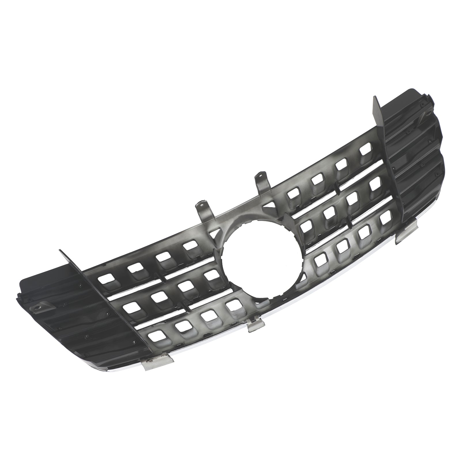 PALASER 2005-2008 W164 Benz Ml-class Front Grill Chrome/black Grille - Image 5