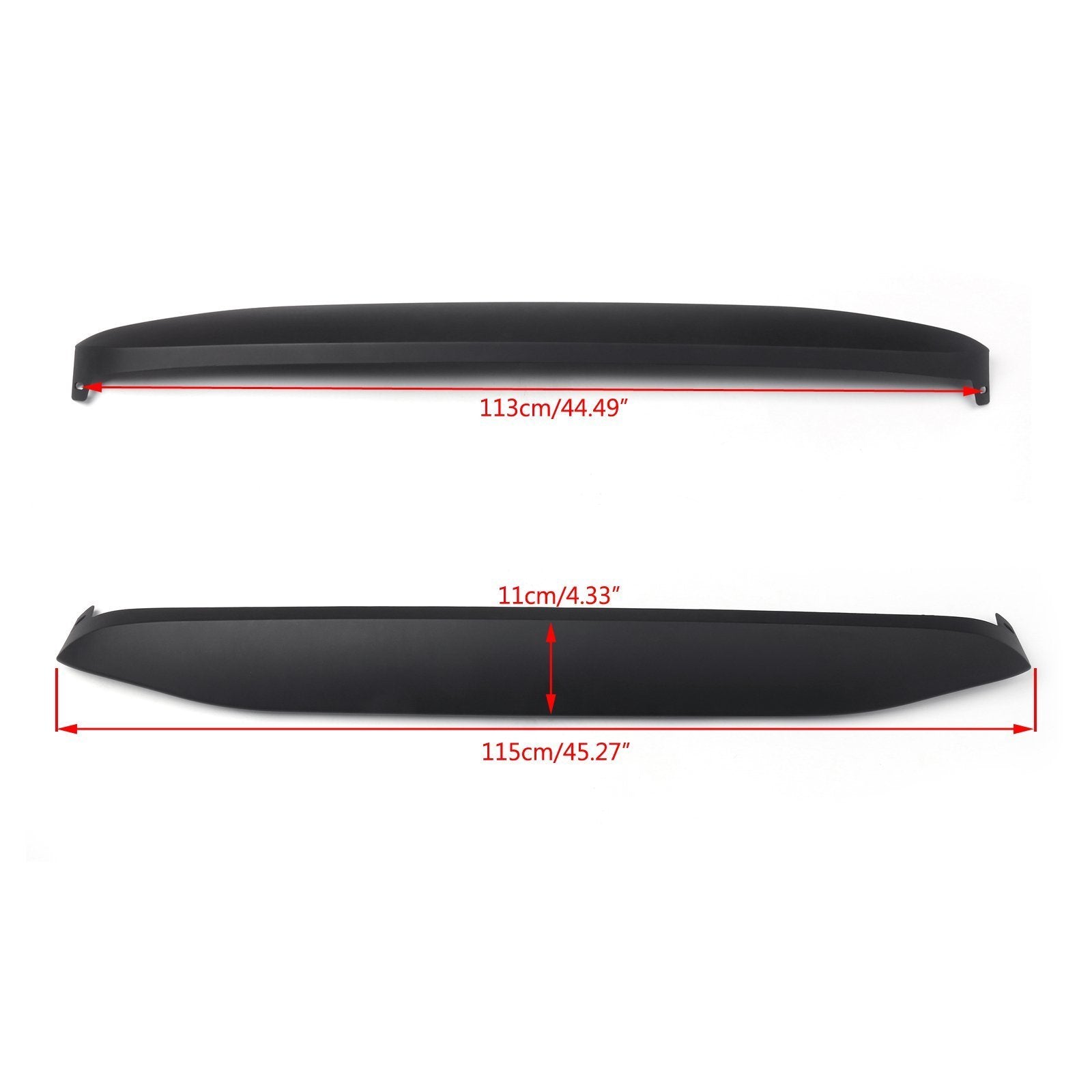 PALASER 2007-2017 Jeep Wrangler Jk Nighthawk Light Brow Cover Front Grille Matt Black - Image 3