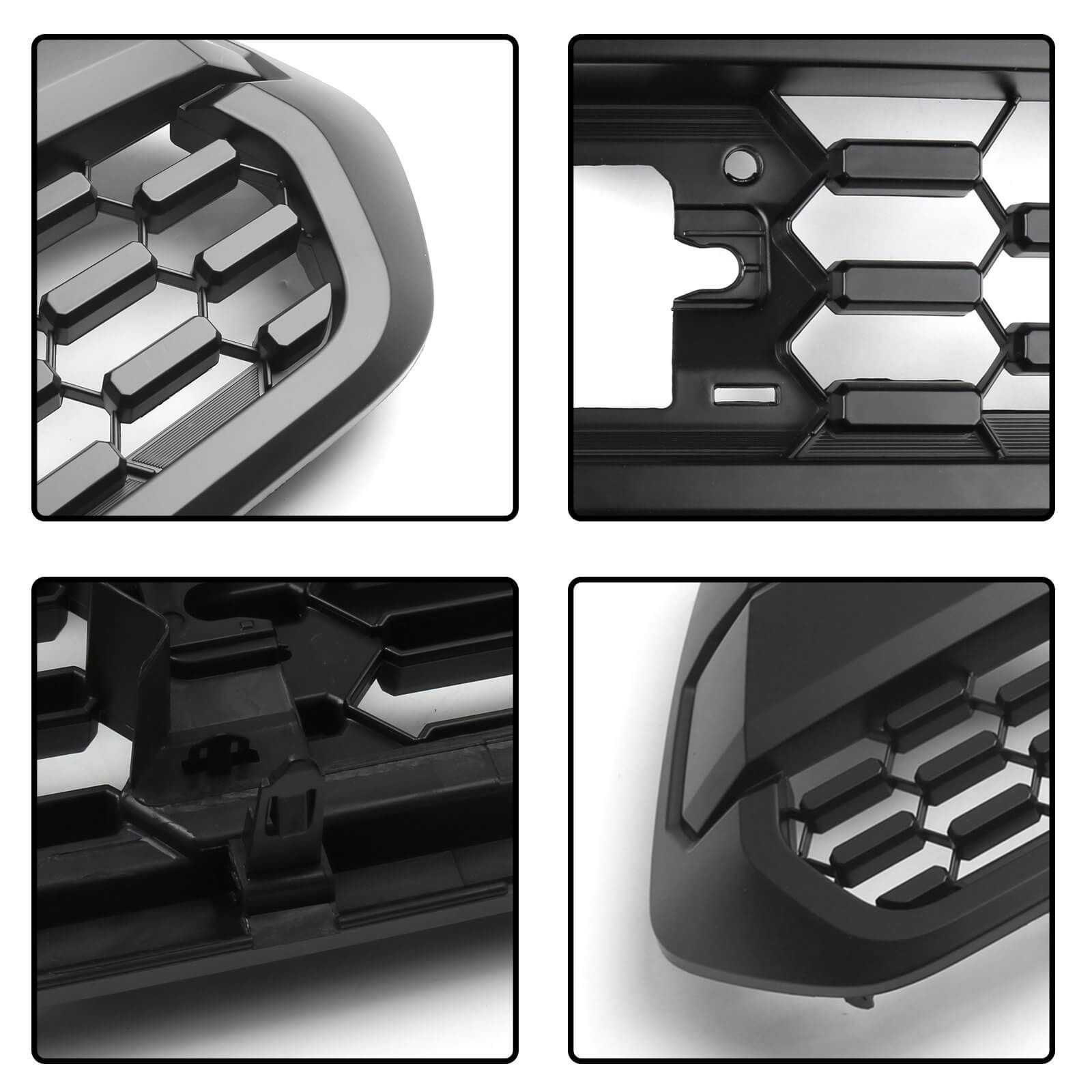 PALASER Trd Pro Grille + Acc Drcc Garnish Sensor Cover + LED Lights For Toyota Tacoma 2016-2023 - Image 12