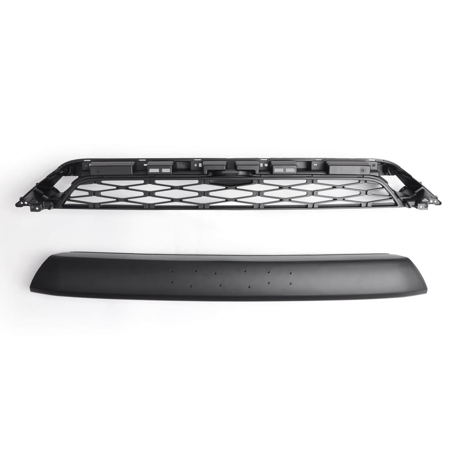 PALASER No Need To Drill Version 2014-2019 4Runner Trd Pro 2 Piece Front Bumper Grille PZ323-35056 PZ327-35053 Grill Replacement+gray - Image 8
