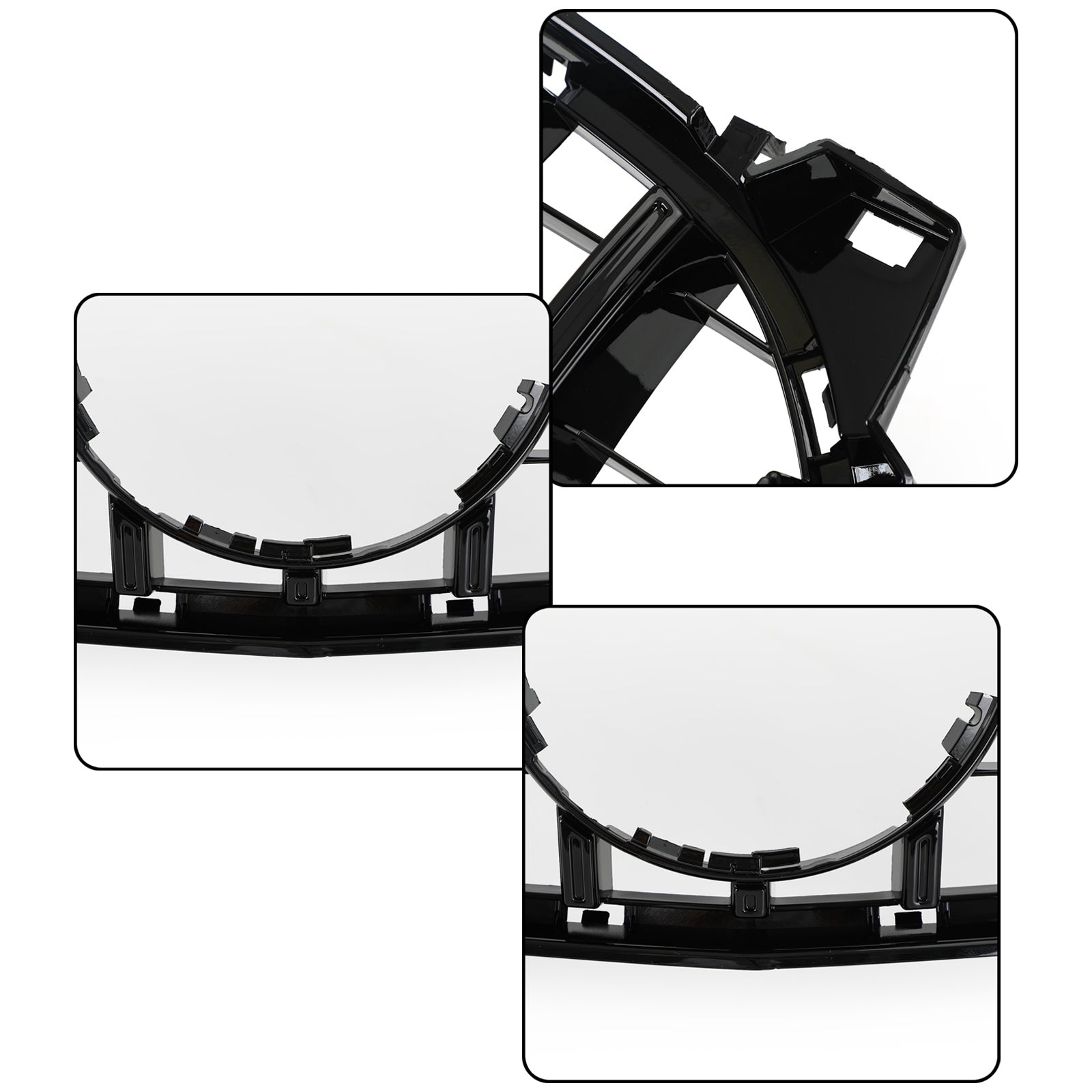 PALASER Gt-r Style Front Bumper Grill For 2013-2019 Benz W117 CLA180 CLA200 CLA250 CLA260 CLA45 - Image 3