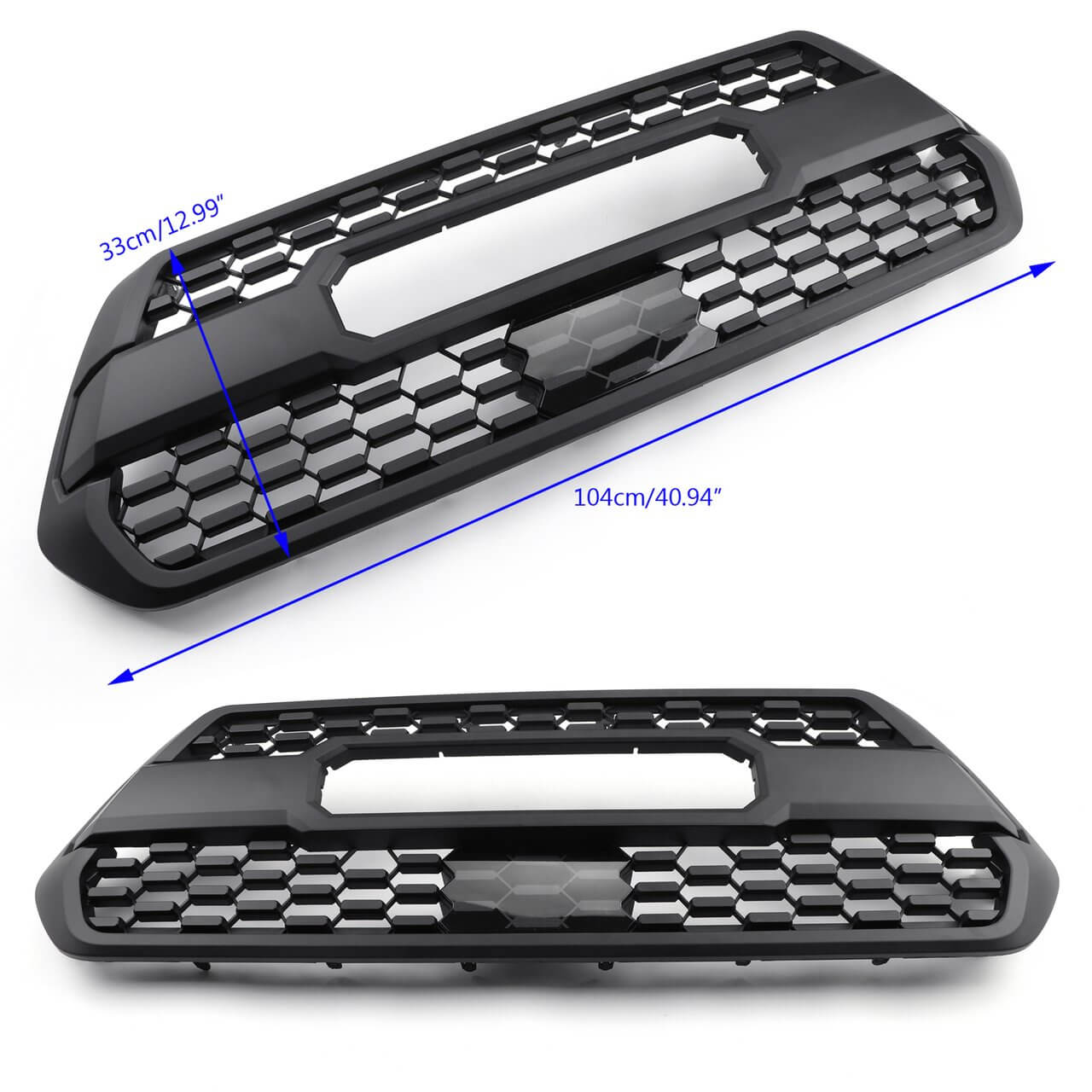 PALASER Trd Pro Grille + Acc Drcc Garnish Sensor Cover + LED Lights For Toyota Tacoma 2016-2023 - Image 4