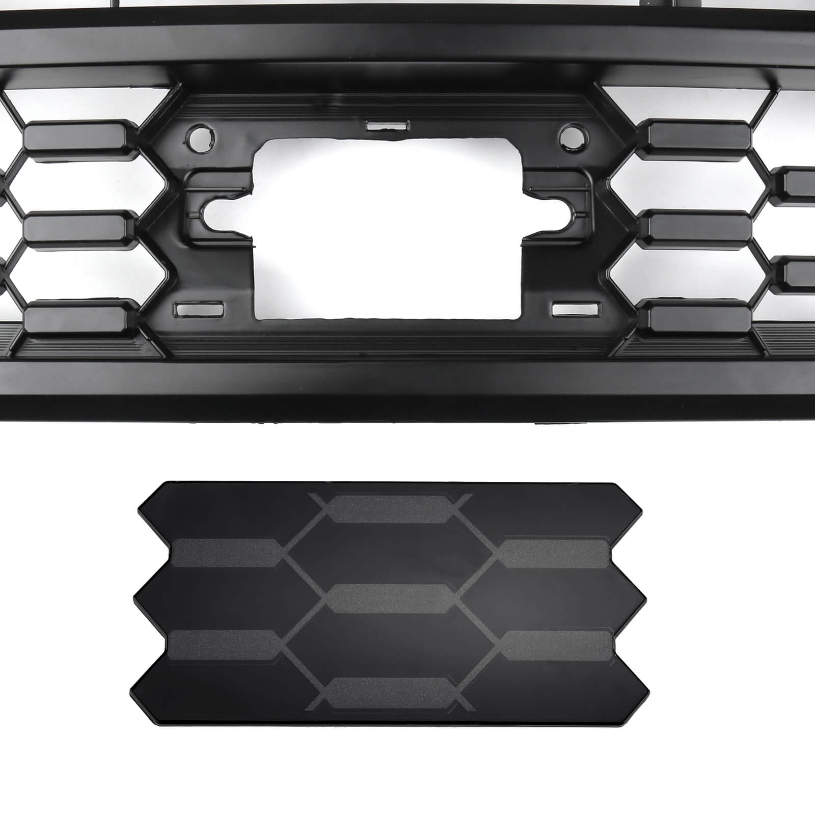 PALASER Trd Pro Grille + Acc Drcc Garnish Sensor Cover + LED Lights For Toyota Tacoma 2016-2023 - Image 7