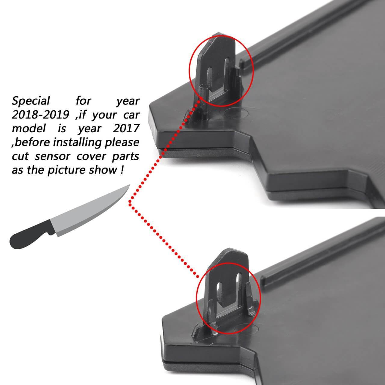 PALASER Trd Pro Grille + Acc Drcc Garnish Sensor Cover + LED Lights For Toyota Tacoma 2016-2023 - Image 6