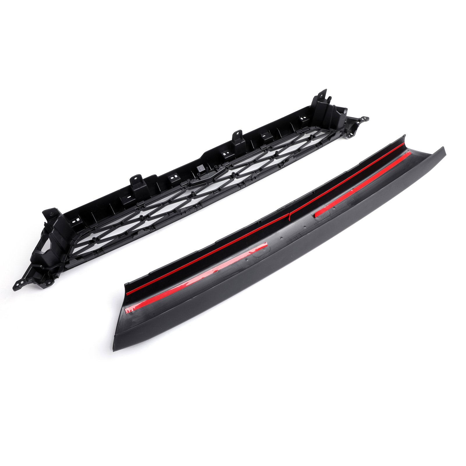 PALASER 2014-2019 Toyota 4Runner Trd Pro Front Grille Grill Kit Gray Word + LED Light - Image 11